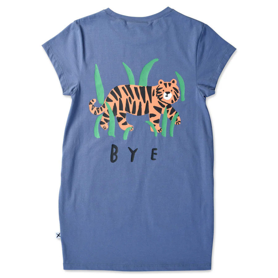 Minti Hi Bye Tiger Dress - Midnight - Image 3