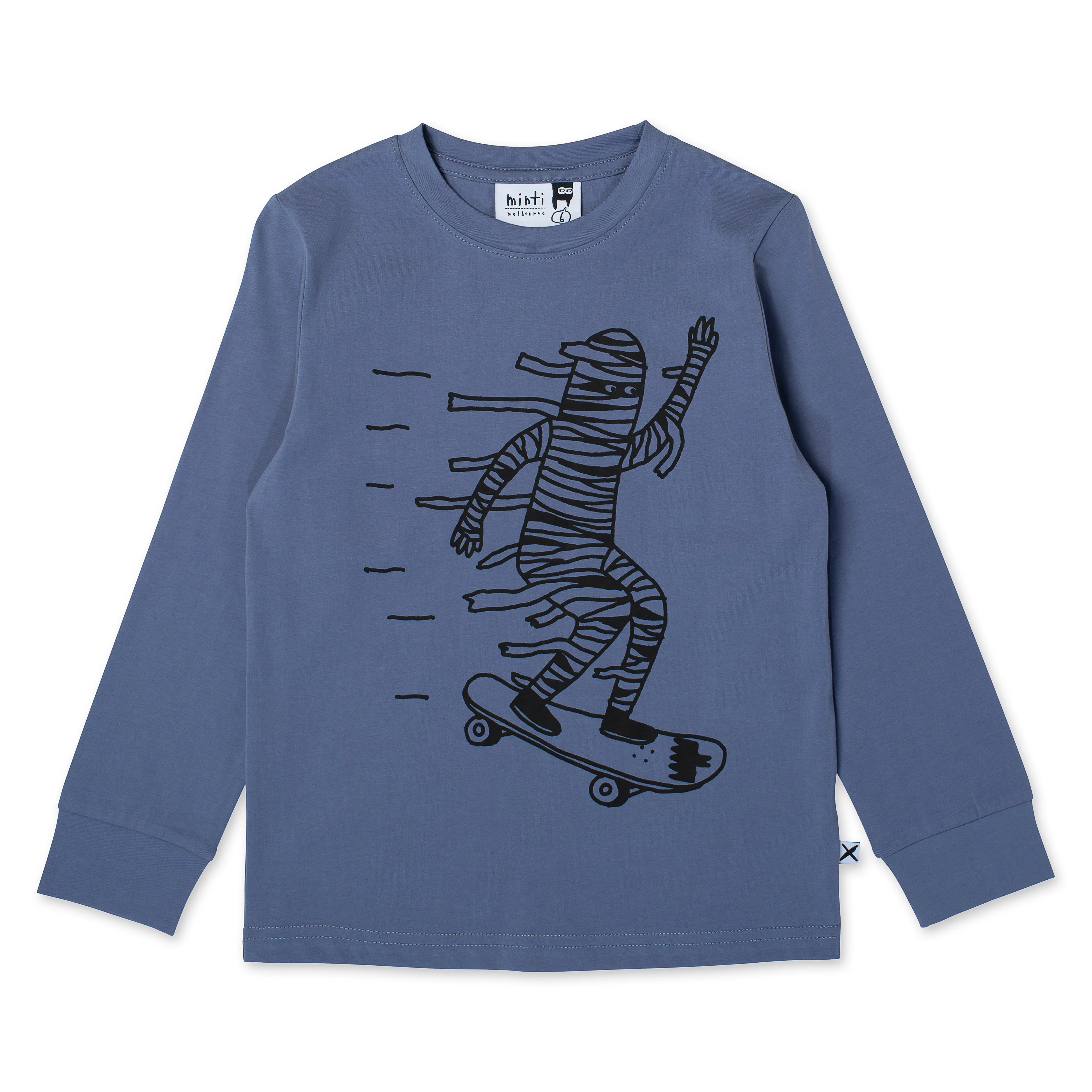 Minti Mummy Skater Tee - Midnight