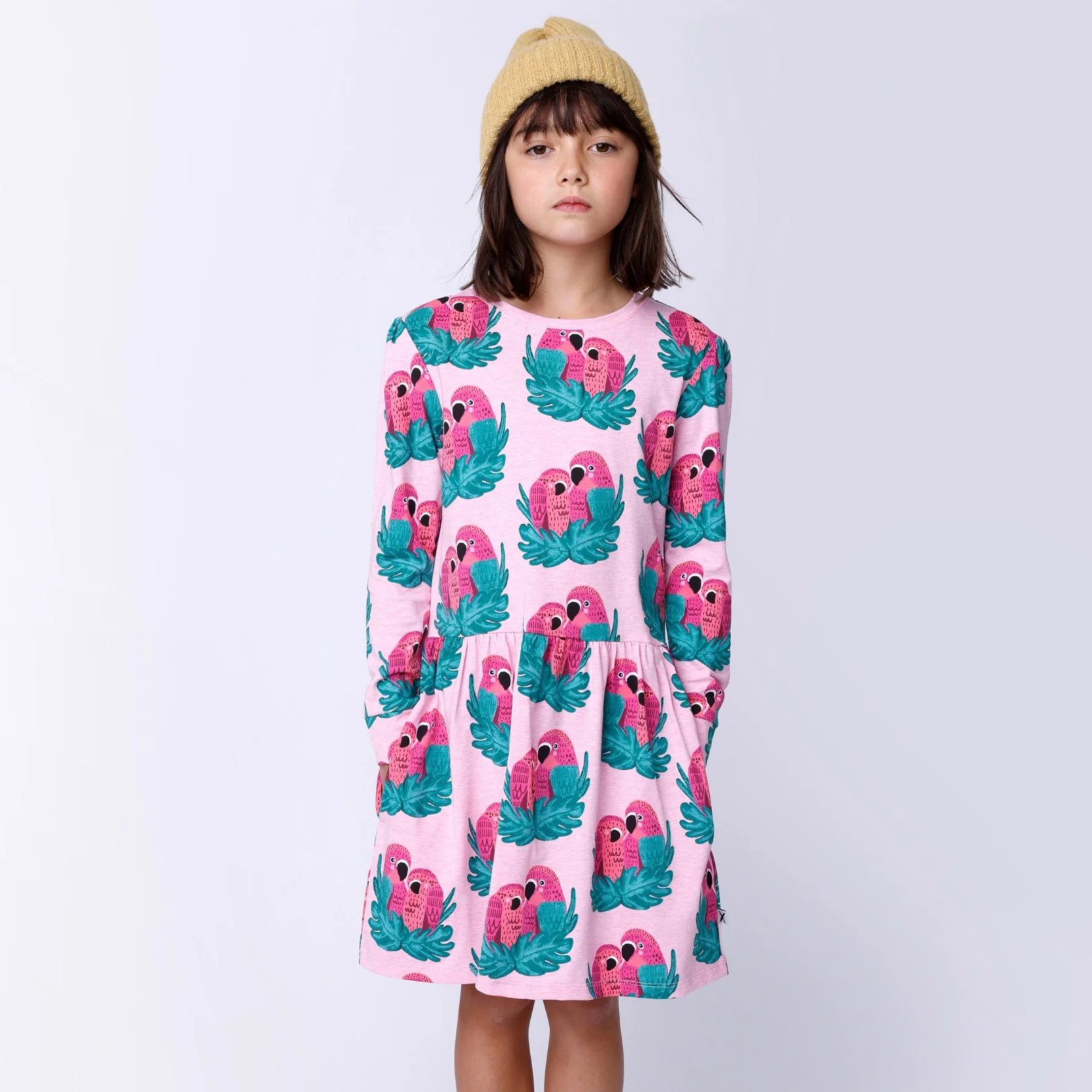 Minti Parrot Pair Dress - Candy Marle - Image 3