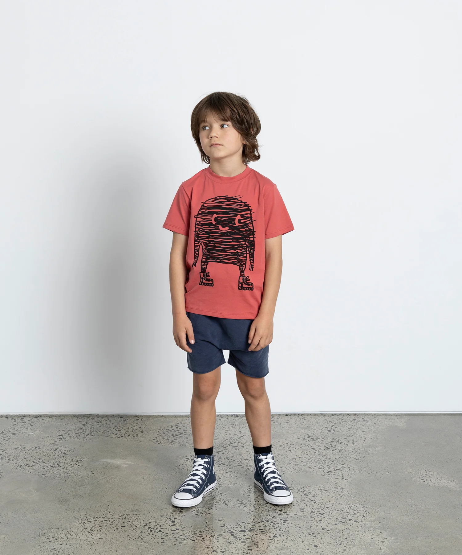 Minti Roller Blader Tee - Melon - Image 3