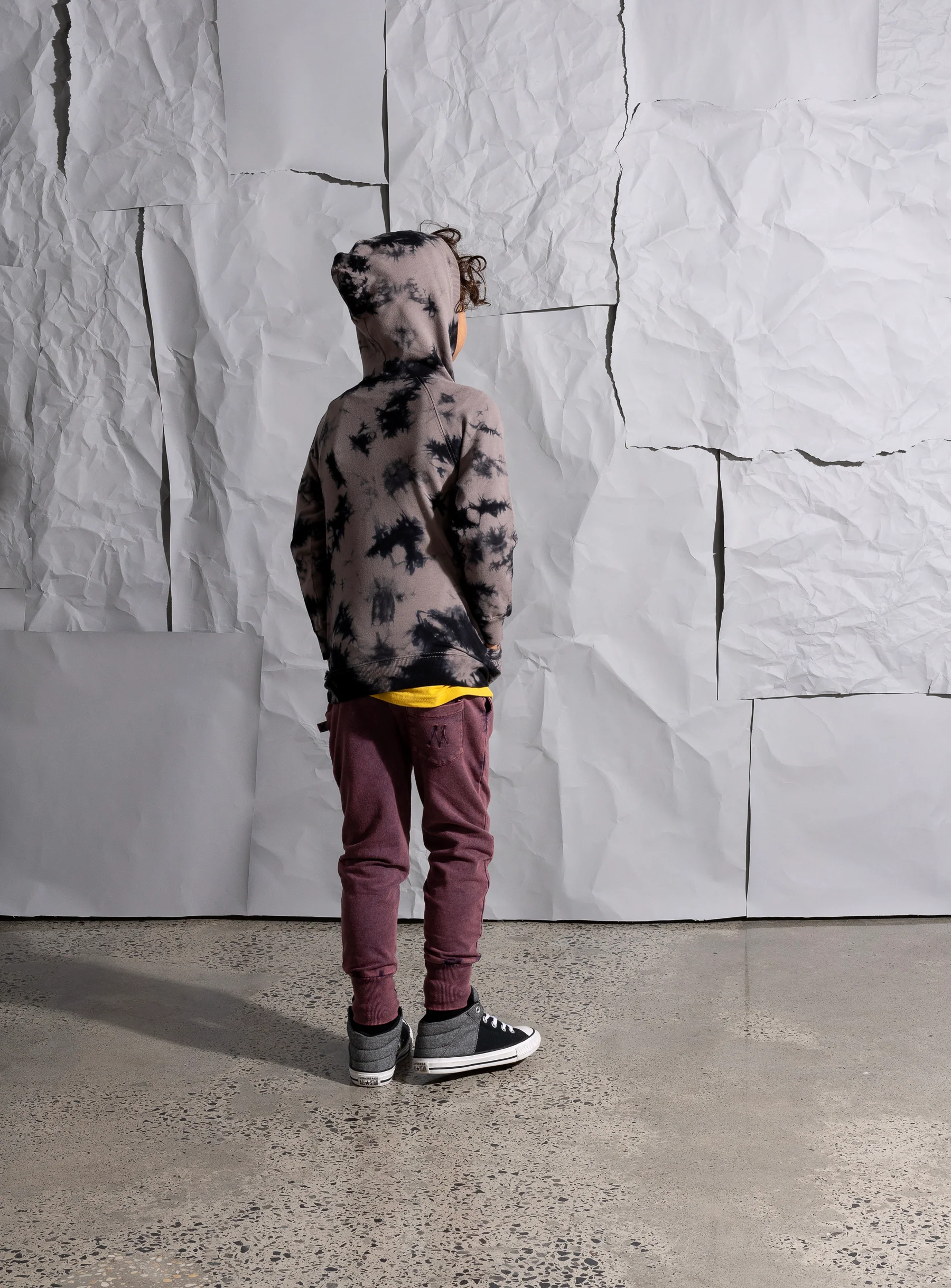 Minti Scattered Hood - Dark Grey - Image 2