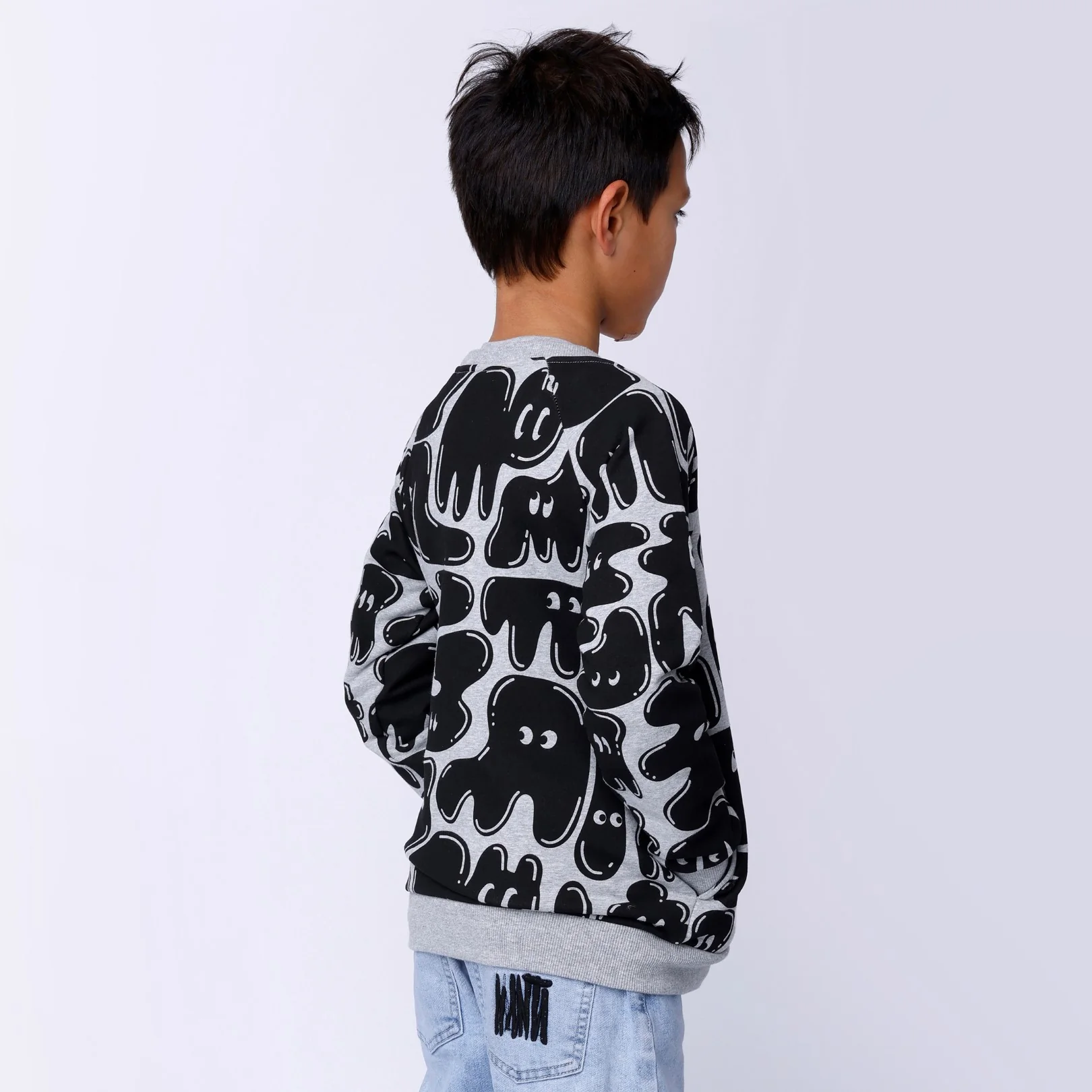 Shapes Furry Crew - Grey Marle - Image 3