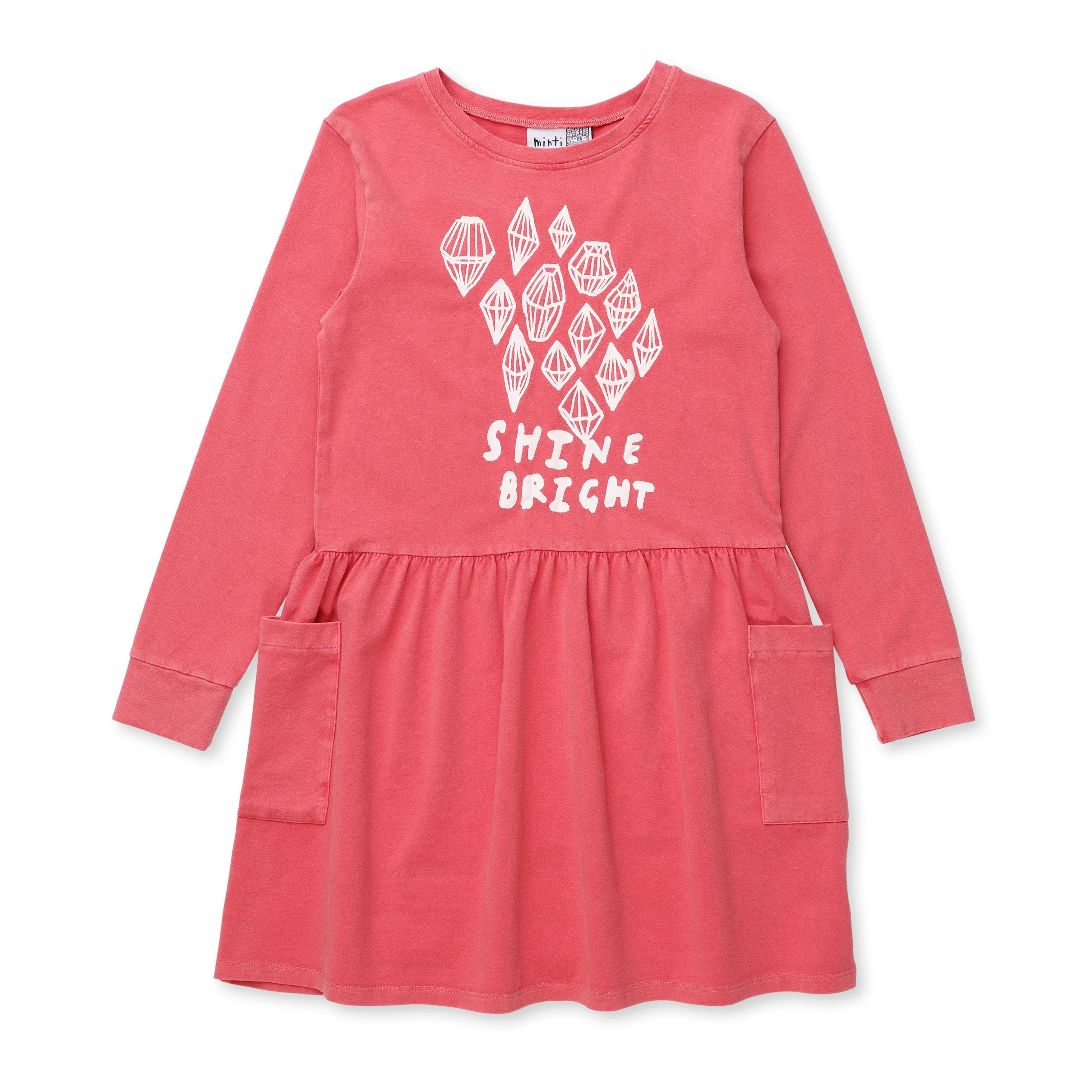 Minti Shine Bright Dress - Pink Wash
