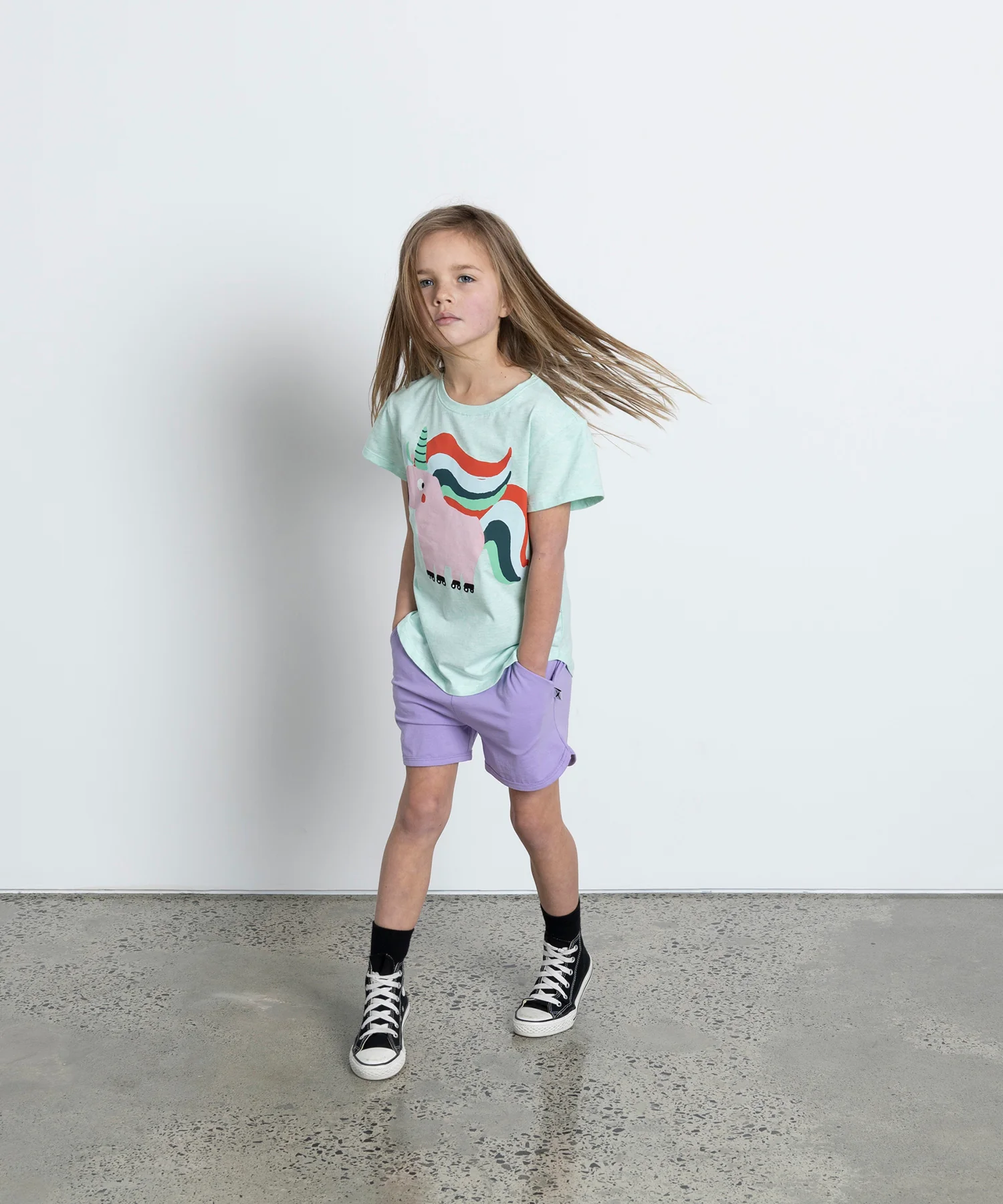 Minti Sport Short - Purple - Image 2
