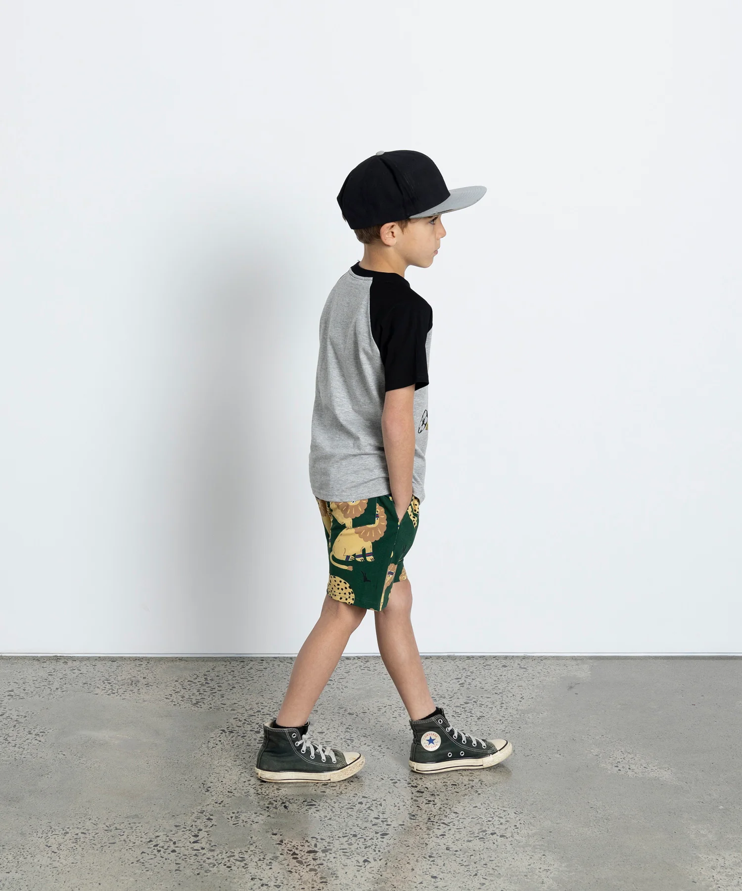 Minti Sporty Cubs Short - Dark Green - Image 4