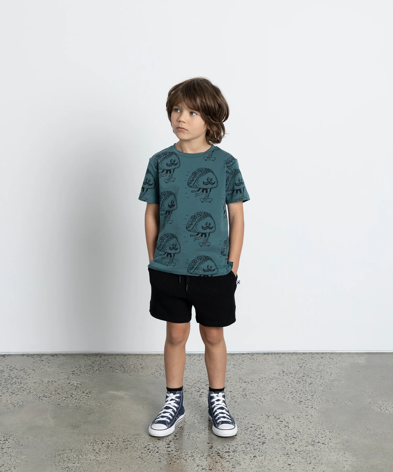 Minti Taco Man Tee - Forest - Image 2