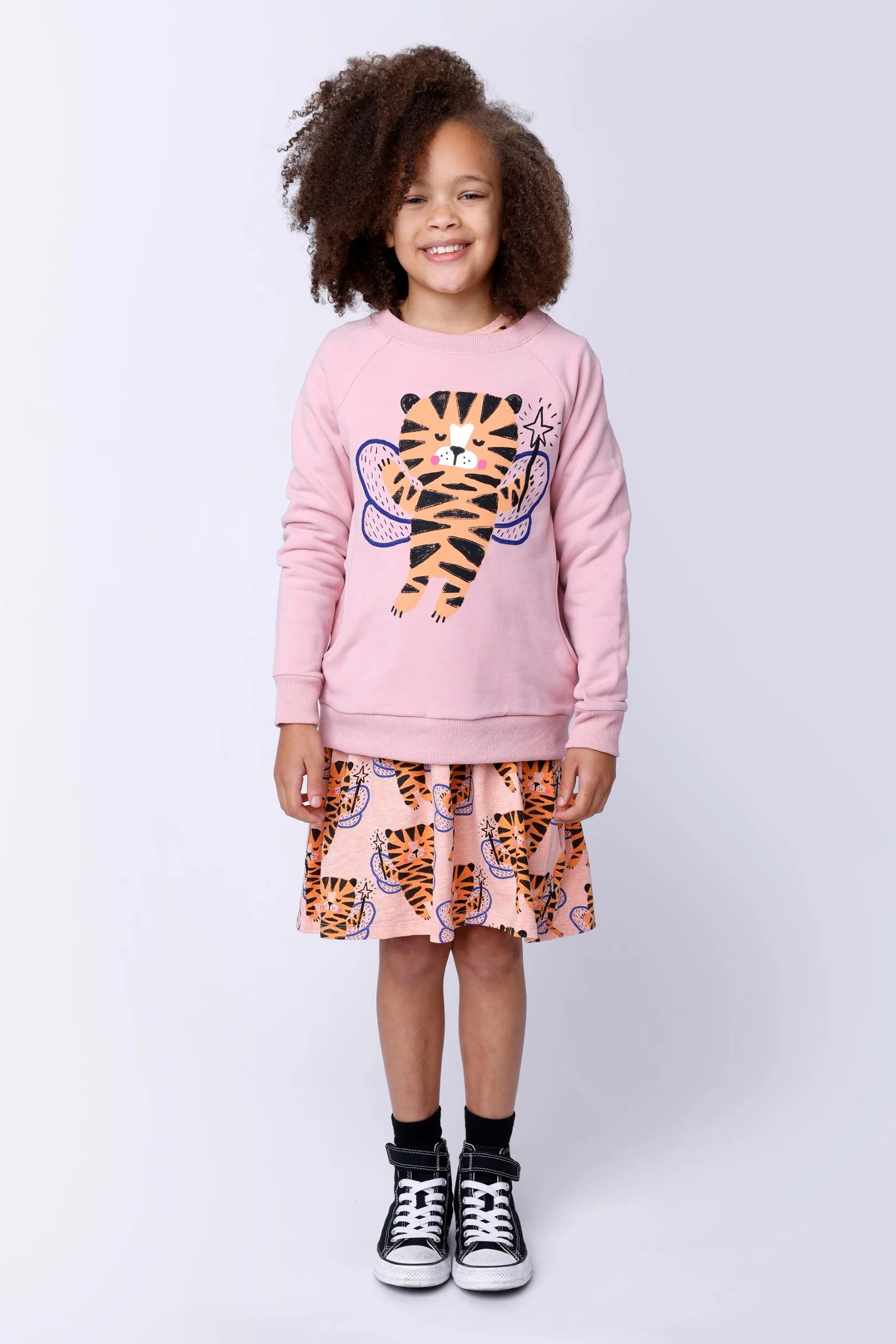 Tiger Fairy Dress - Apricot Marle - Image 3
