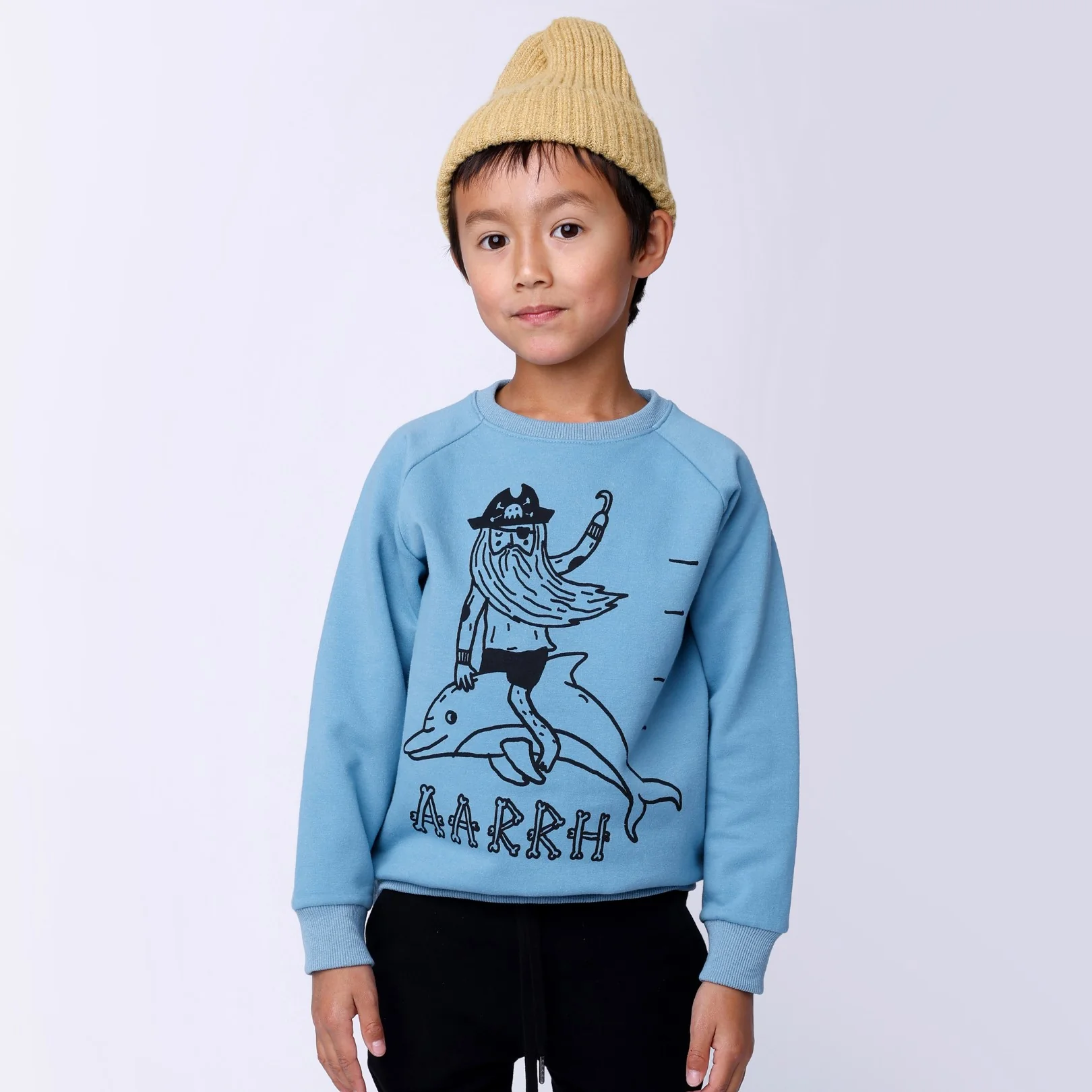Wild Pirate Furry Crew - Muted Blue - Image 2