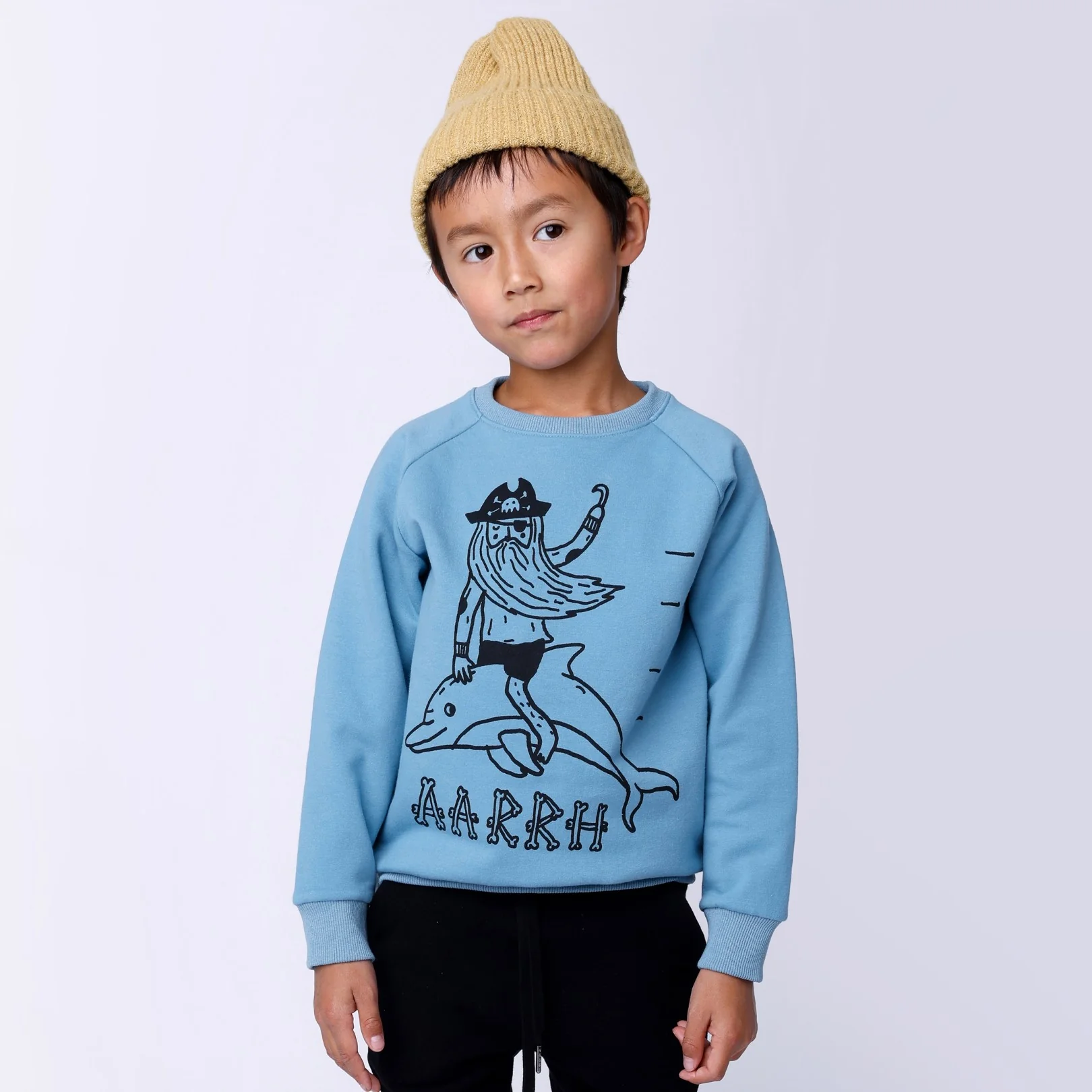 Wild Pirate Furry Crew - Muted Blue - Image 3
