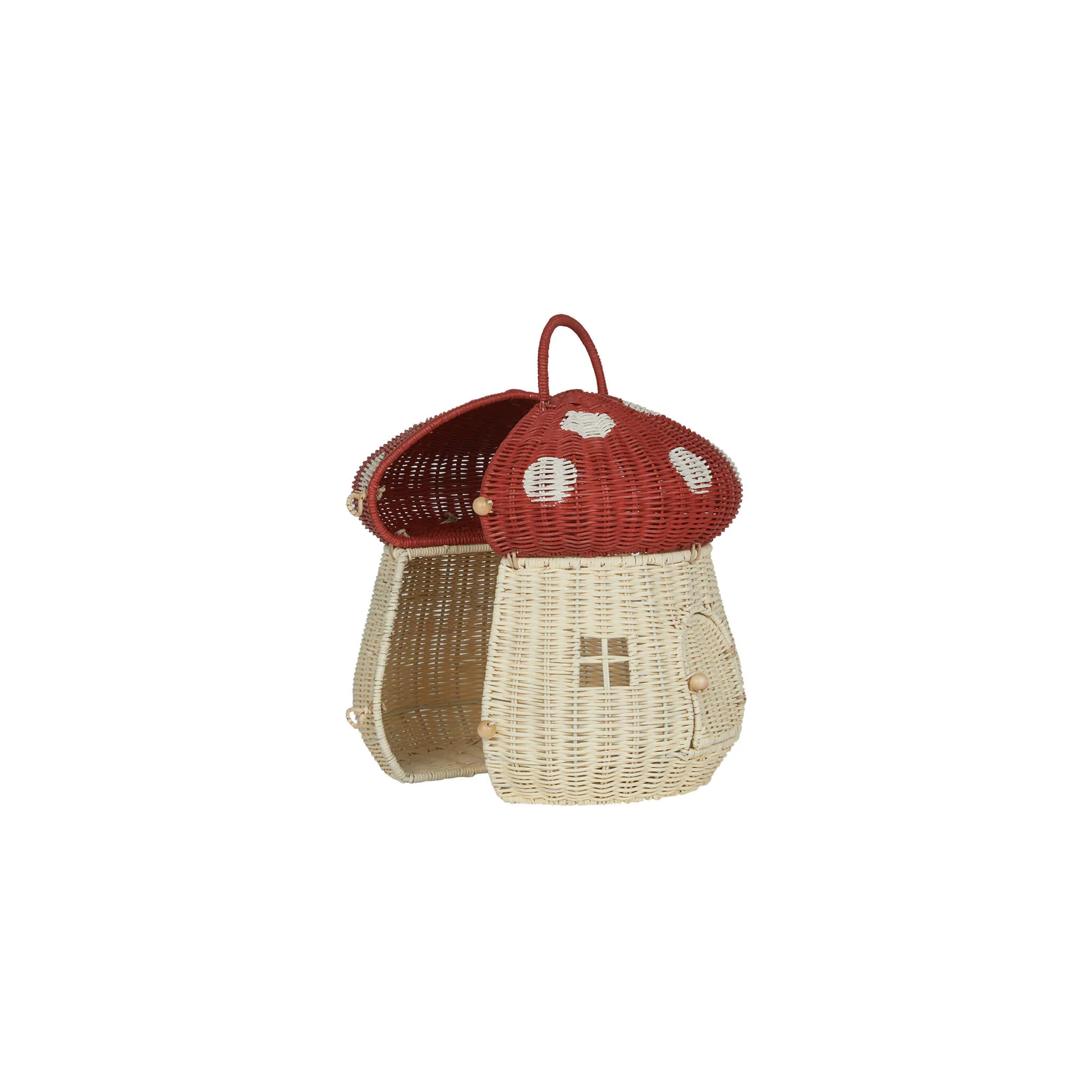 Mushroom Doll House - Red - Image 6