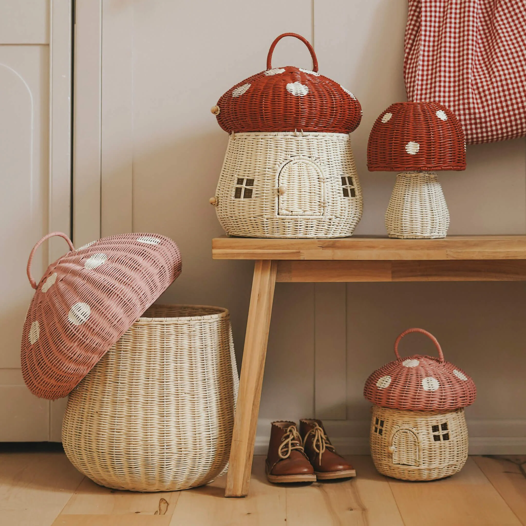 Mushroom Storage Basket - Musk - Image 4