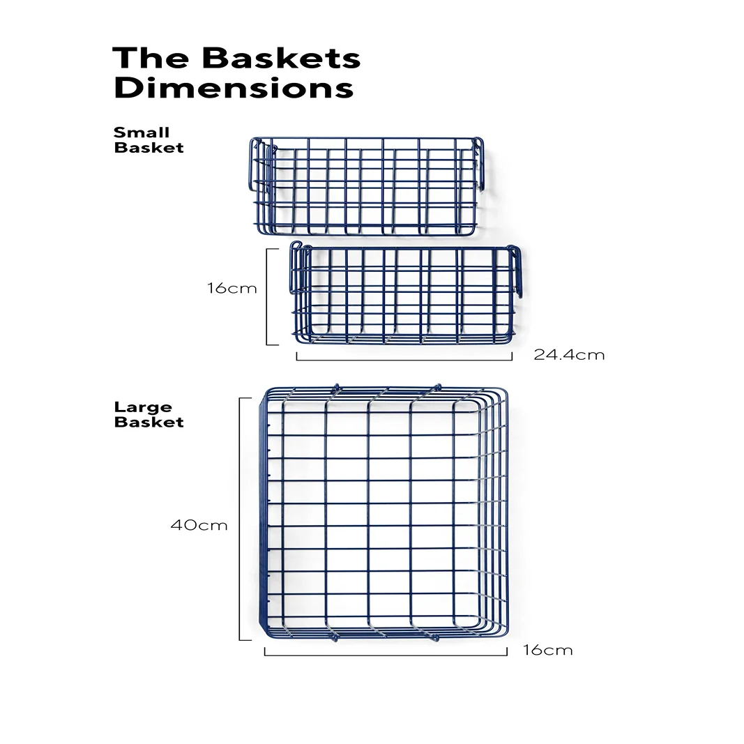 The Baskets - Navy - Image 6