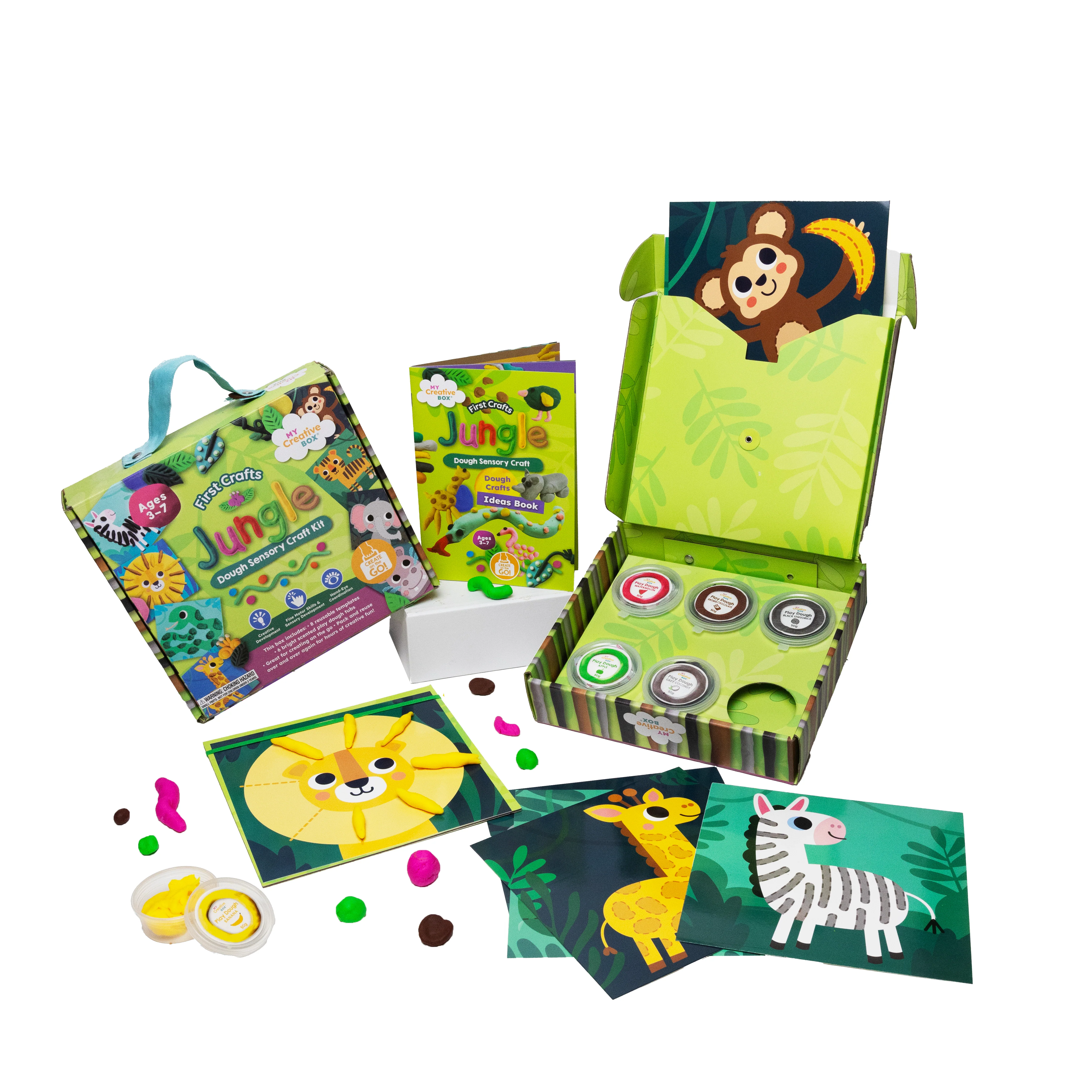 Jungle Dough Sensory Craft Box - Image 3