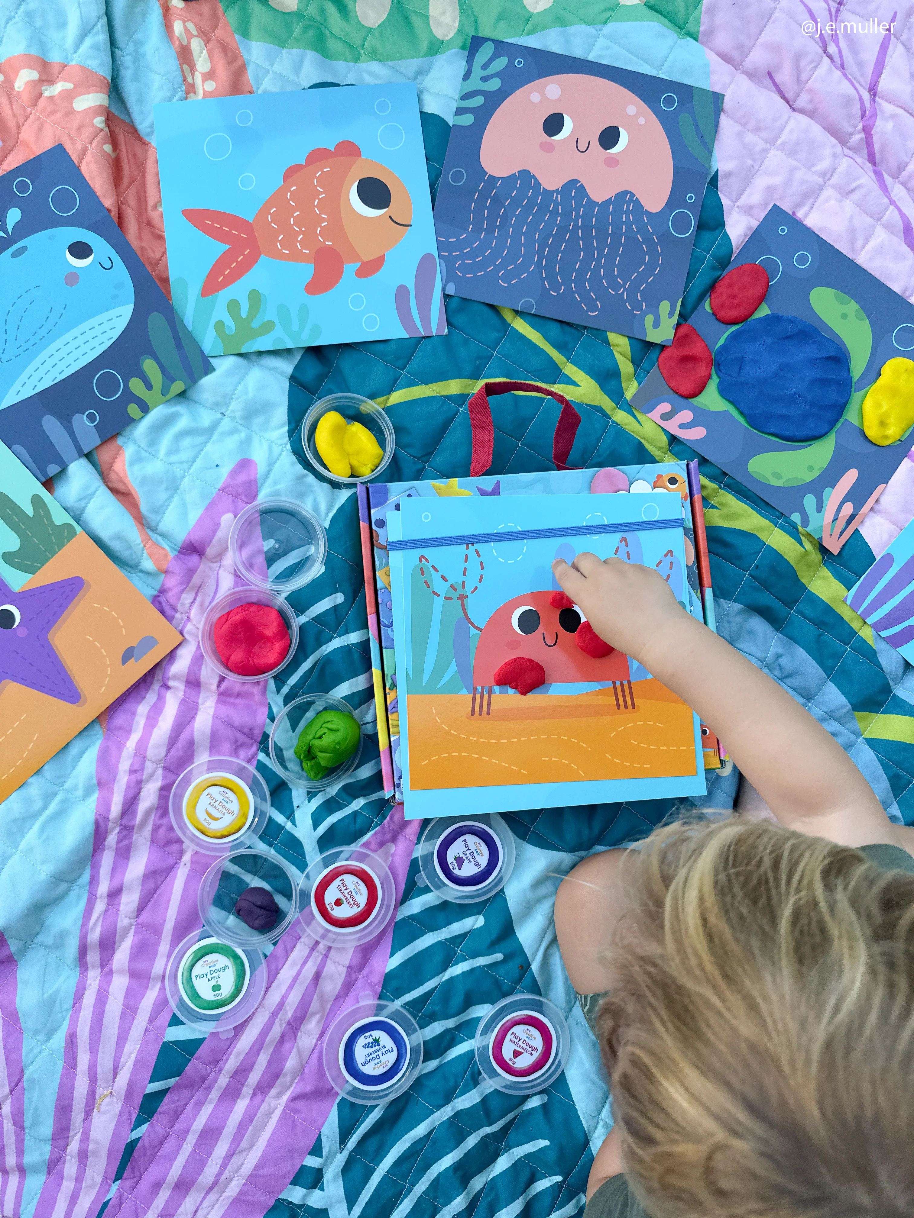 Under The Sea Dough Sensory Craft Box - Image 8