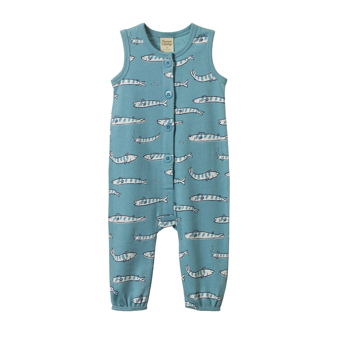 Nature Baby August Suit - South Seas Mineral Print