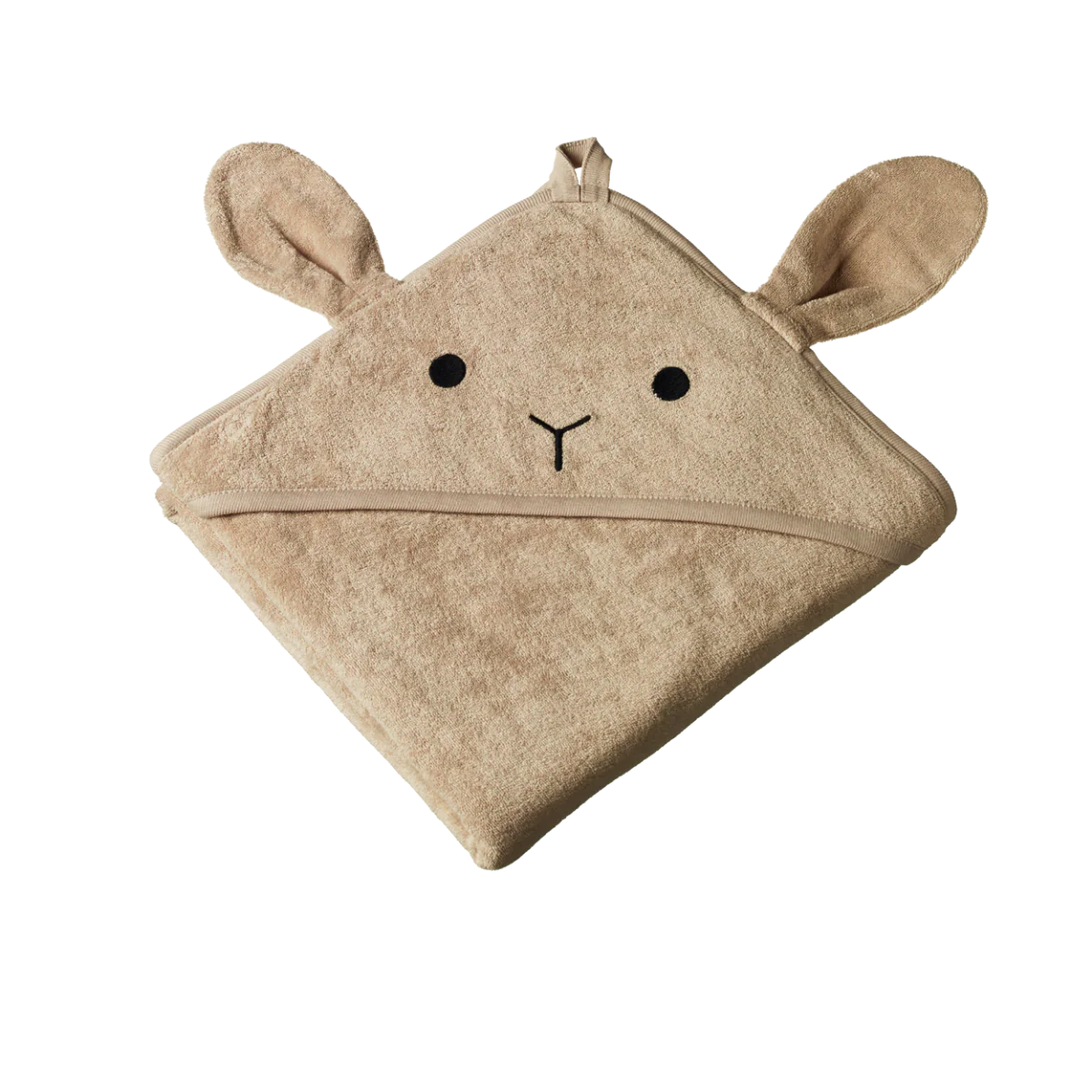 Bunny Hooded Towel - Nougat - Image 3