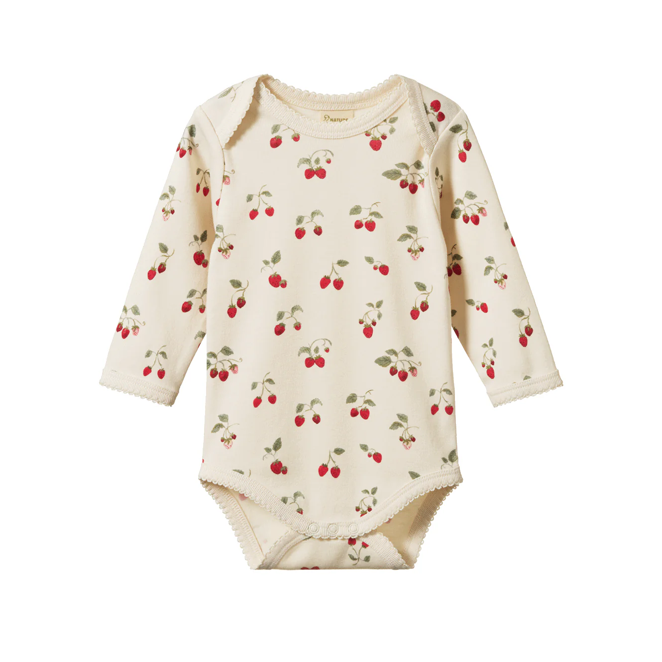 Long Sleeve Bodysuit - Strawberry Blush
