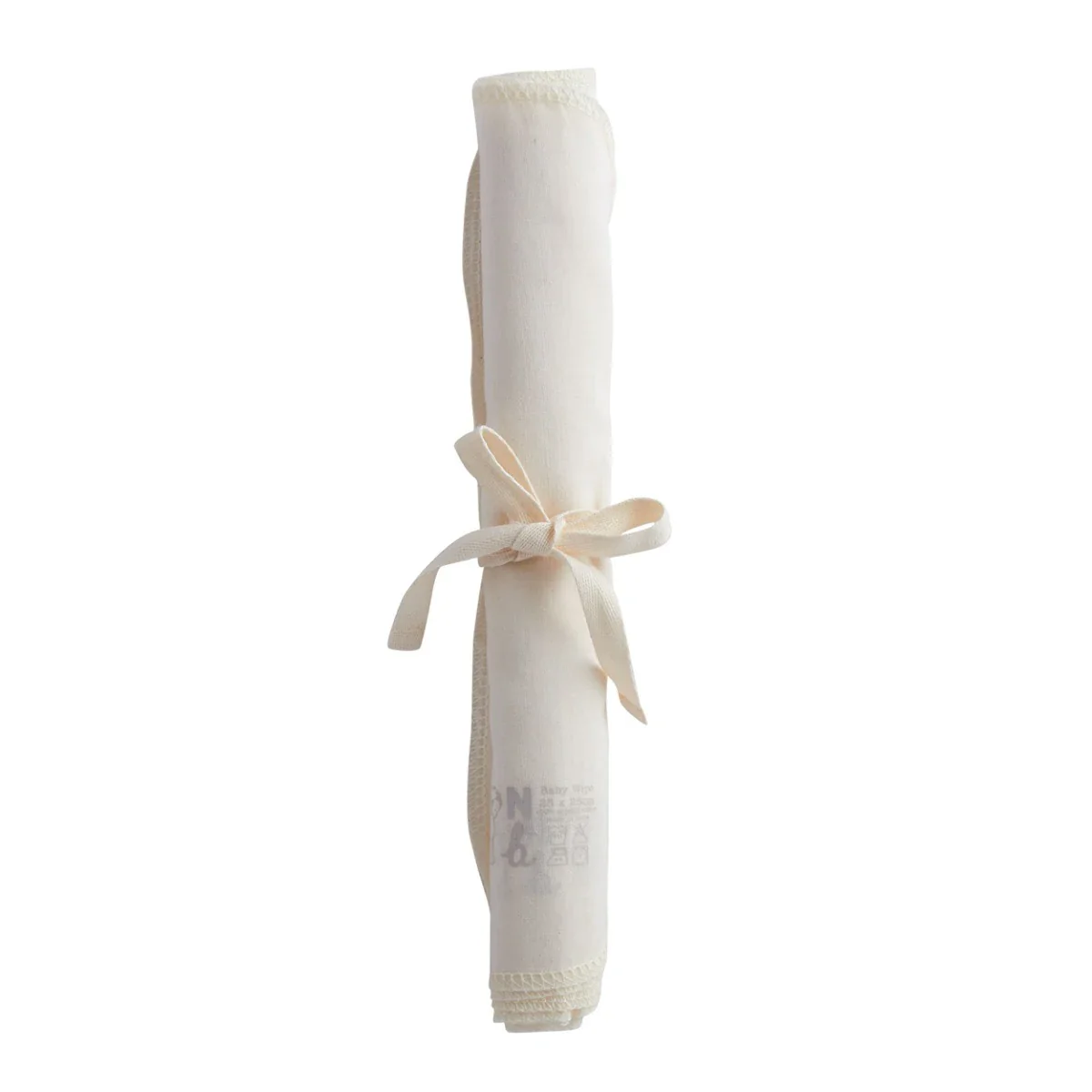 Organic Muslin Face Cloth 6 Pack - Natural - Image 2
