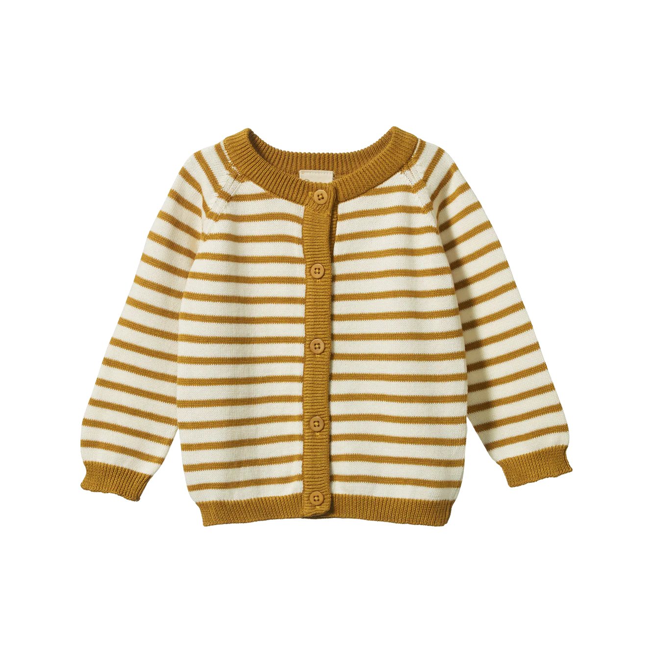Nature Baby Piper Cardigan - Palm Sailor Stripe