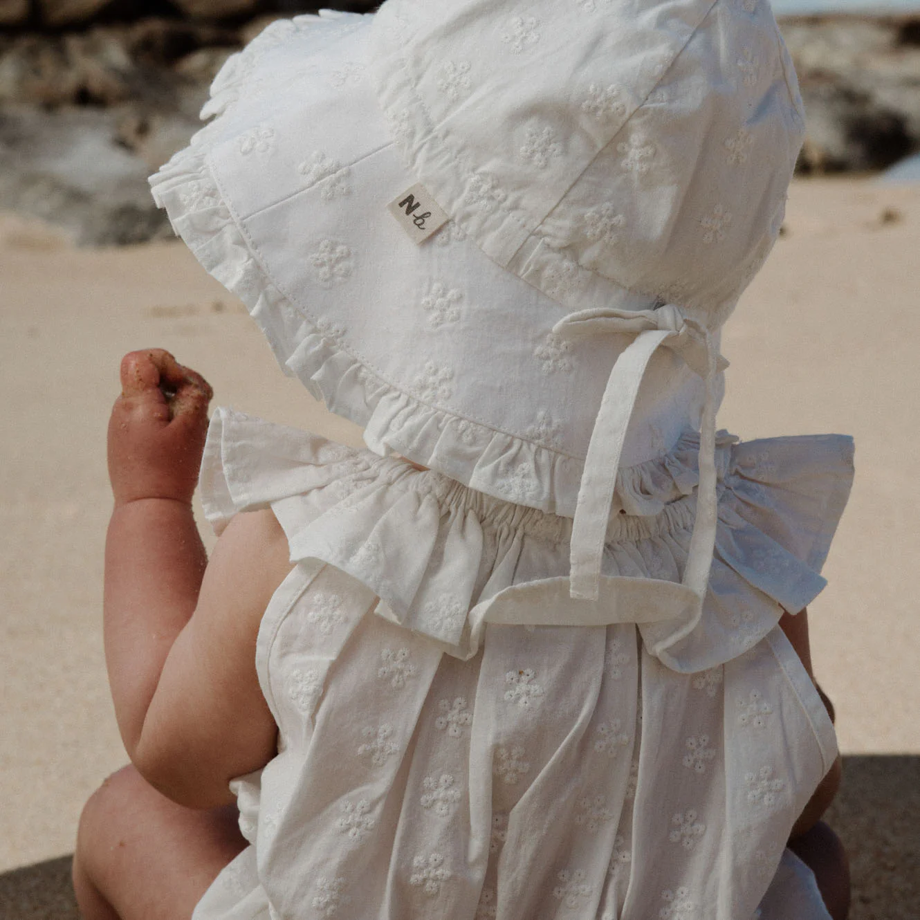 Plum Suit - Ivory Flora - Image 2