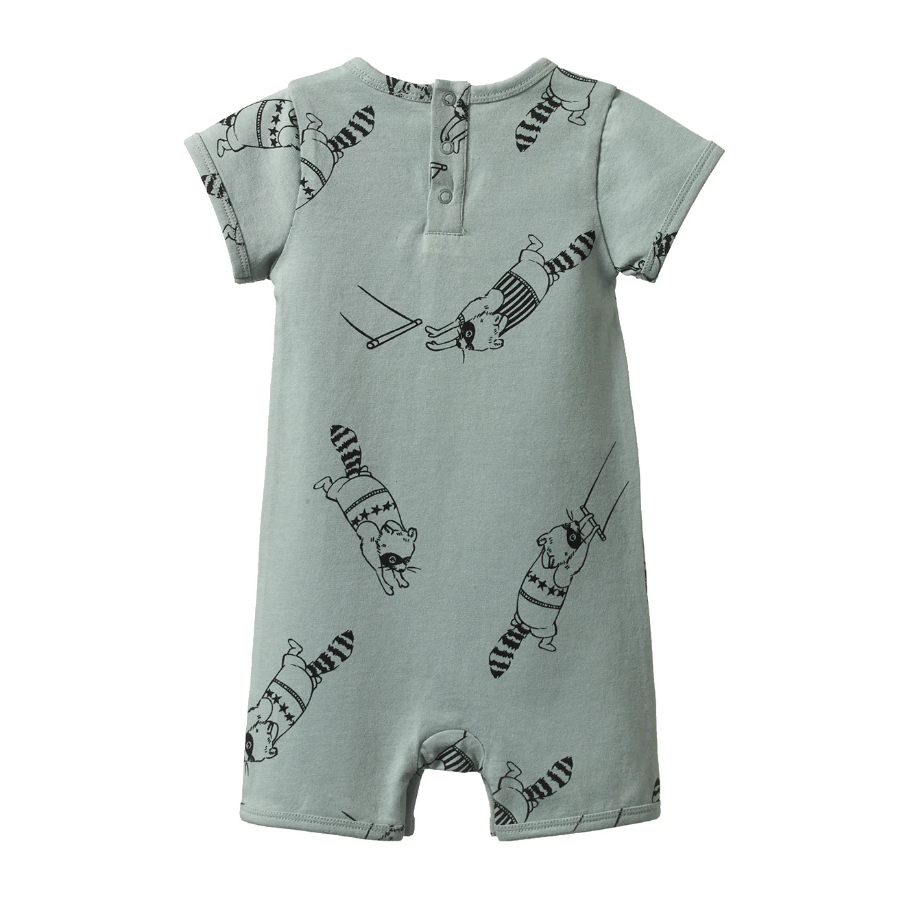 Quincy Romper - Raccoon Rhapsody Print - Image 2