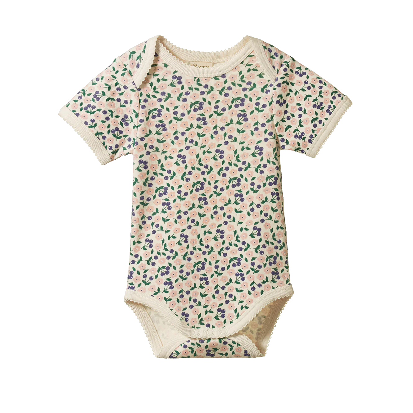 Short Sleeve Bodysuit - Briarwood Print
