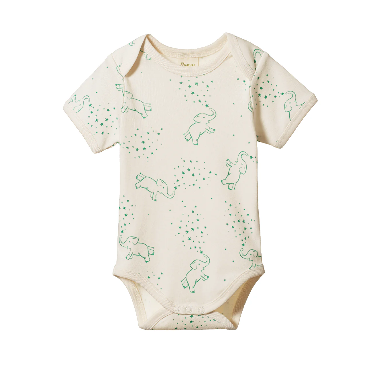 Short Sleeve Bodysuit - Fairground Print