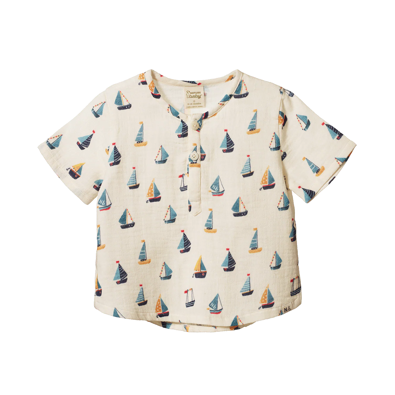 Short Sleeve Caravan Shirt - Regatta Print