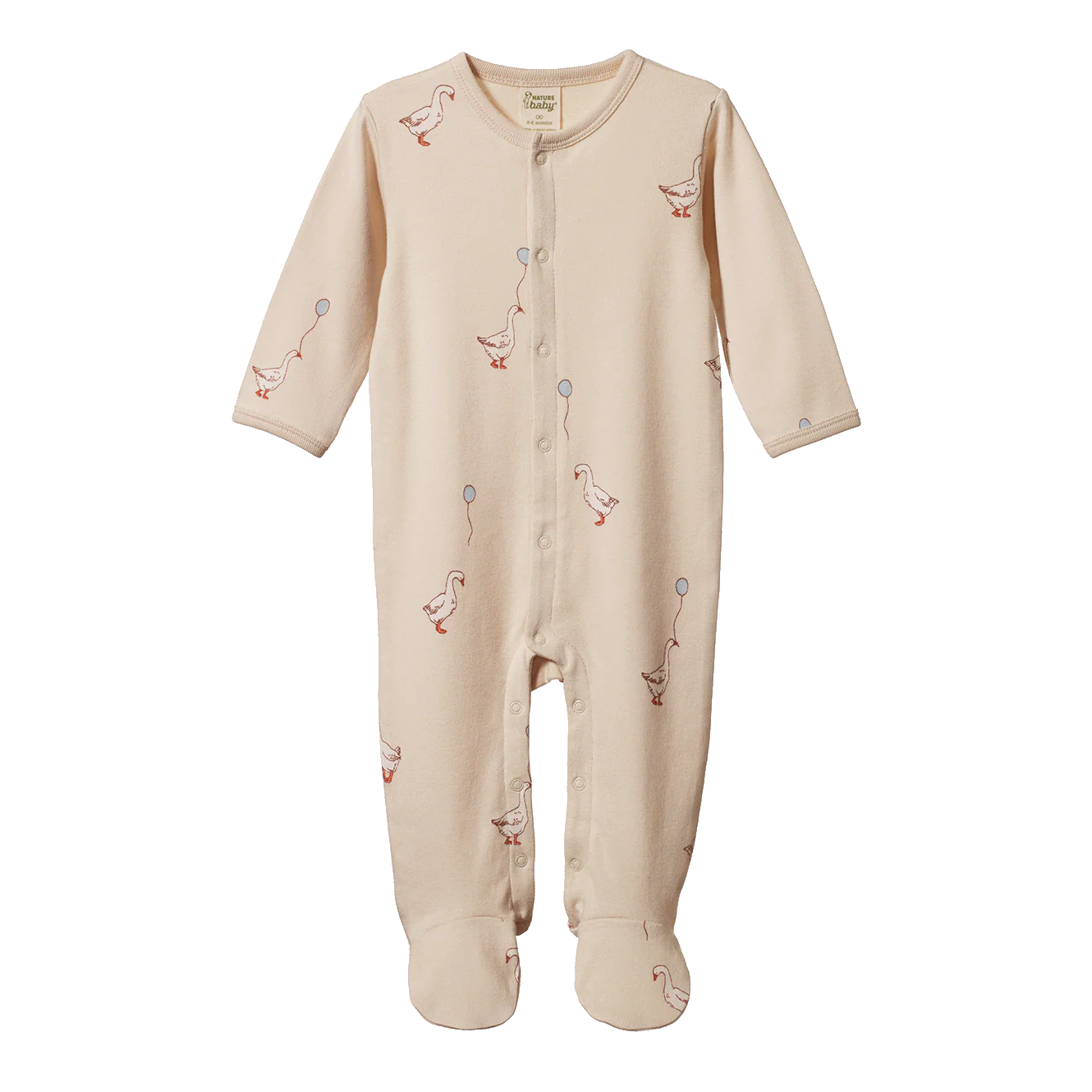 Stretch & Grow - Goose Lullaby Print