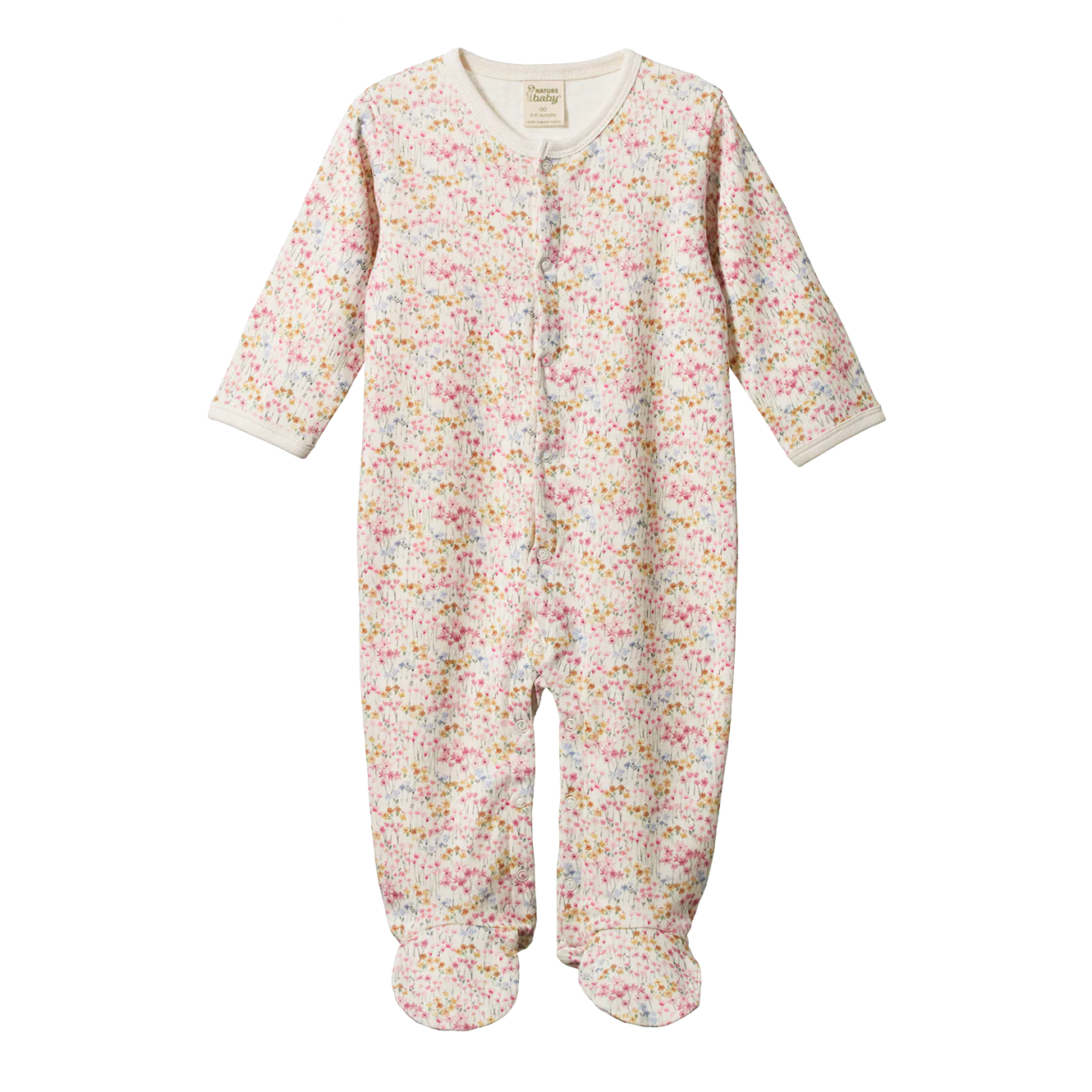 Stretch & Grow Suit - Wildflower Mountain Print