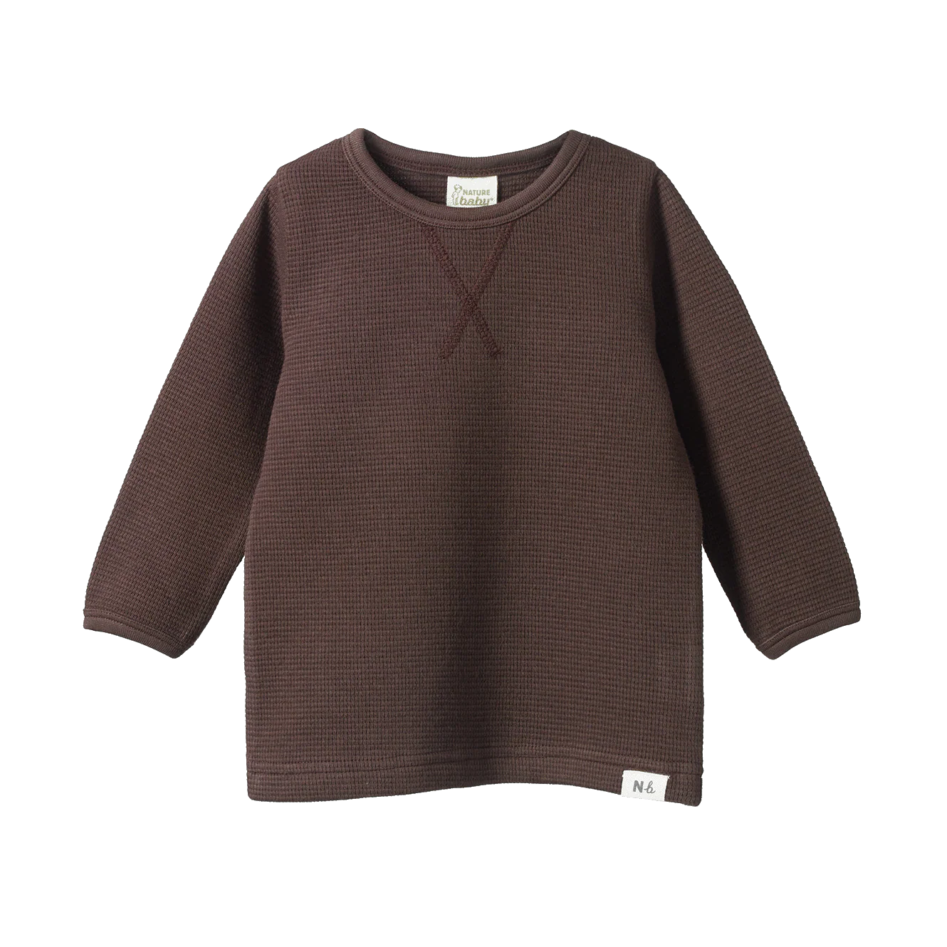Waffle Tee - Pinecone