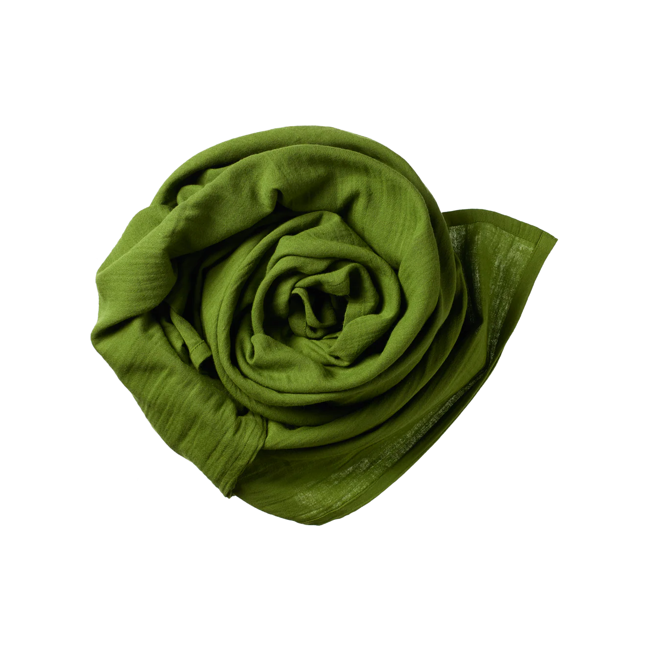 Nature Baby Muslin Wrap - Leaf Crinkle - Image 2