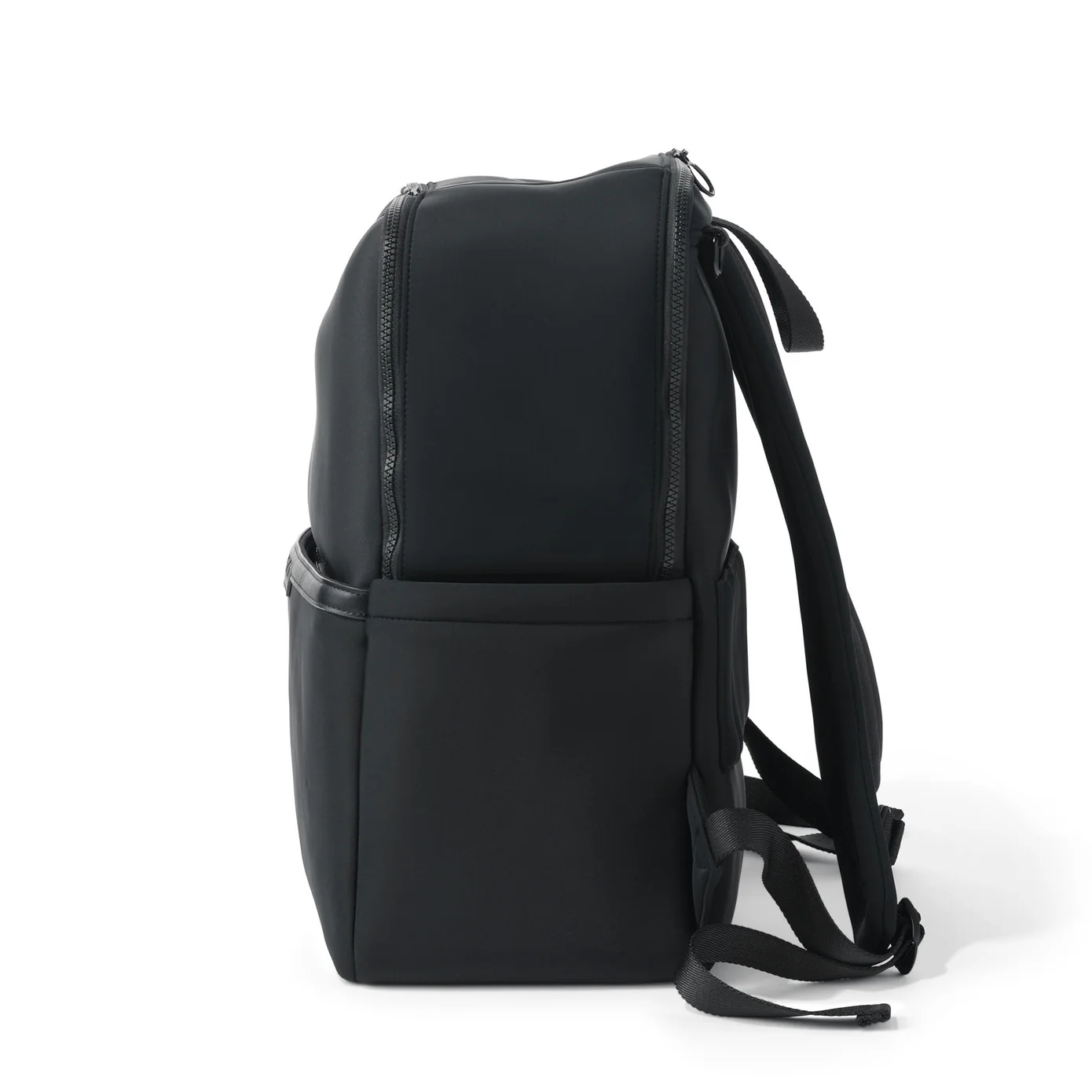 Nappy Backpack Multitasker - Black Neoprene - Image 8