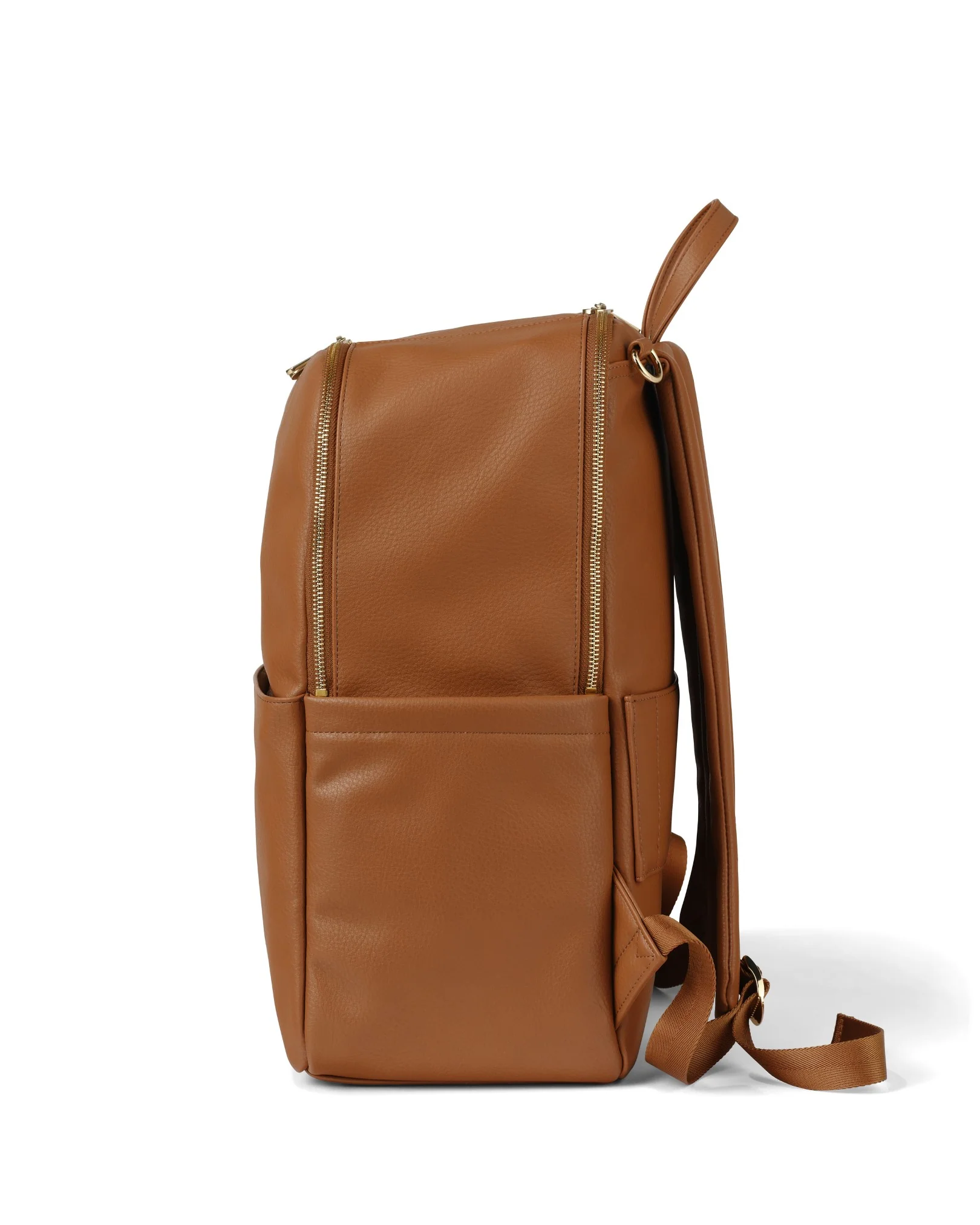 Nappy Backpack Multitasker - Chestnut Brown - Image 5