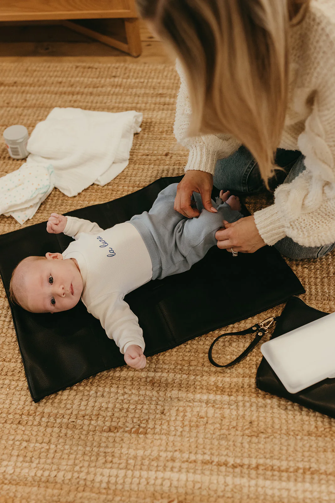 Nappy Changing Pouch - Black - Image 4