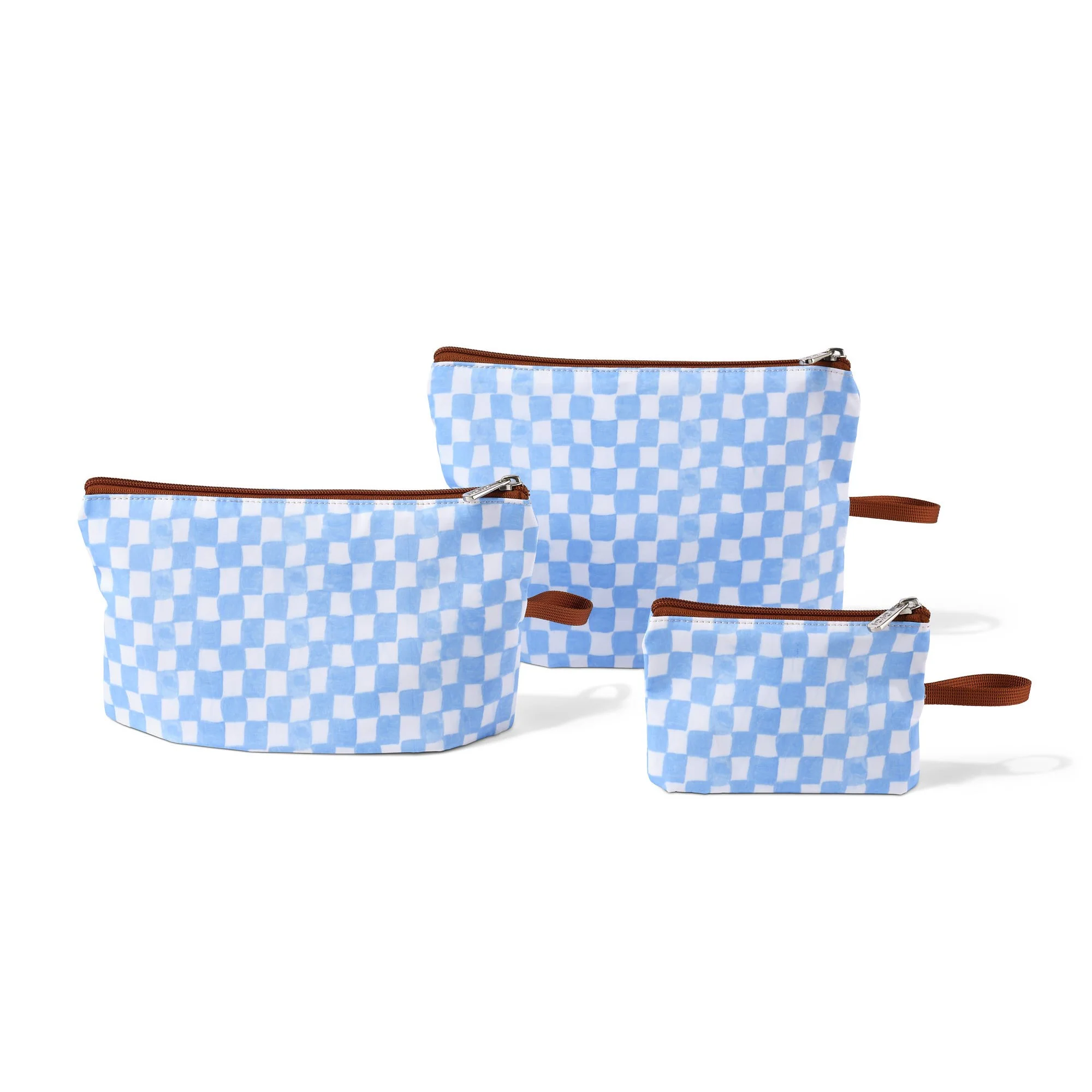 Packing Trio - Blue Check