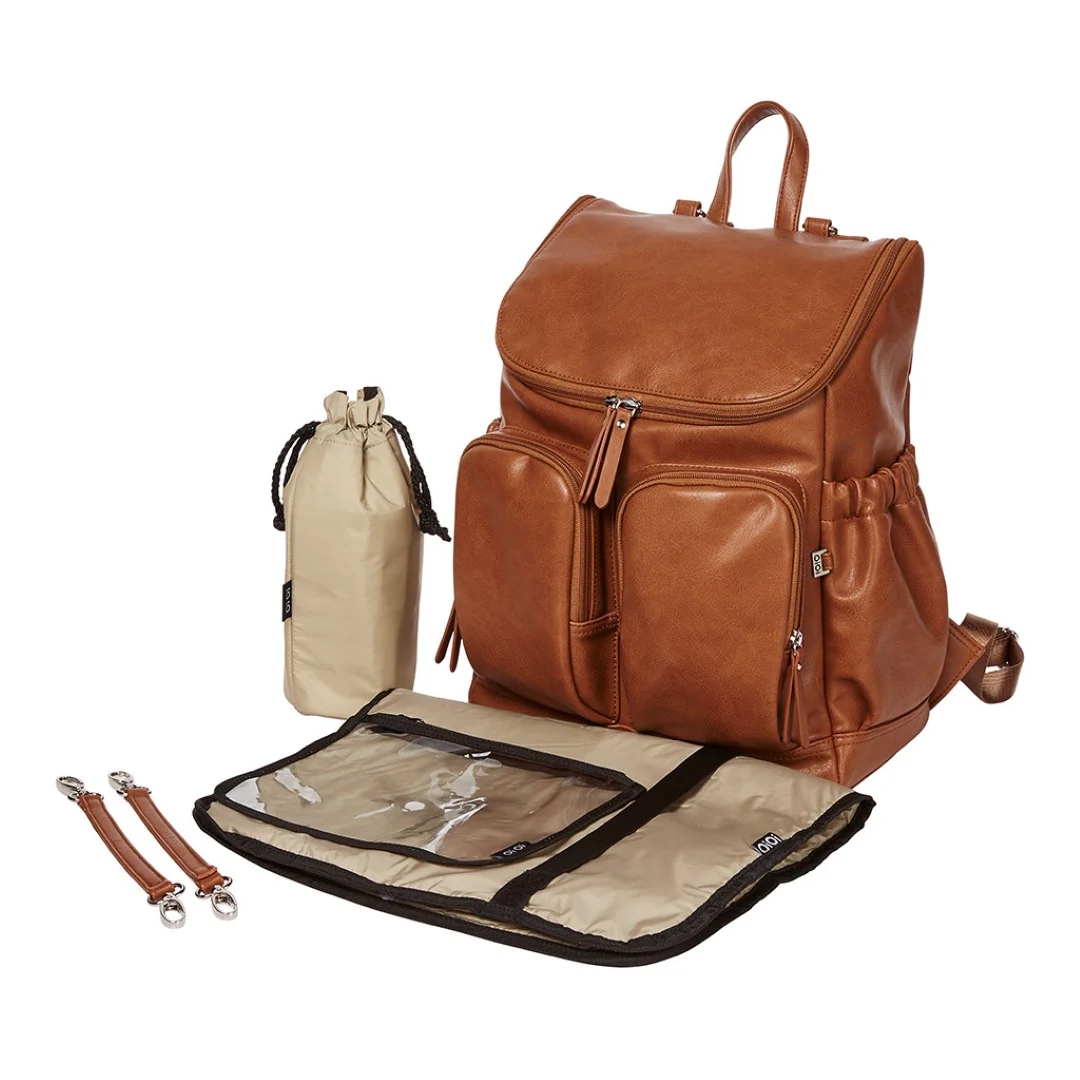 Nappy Backpack - Tan - Image 14