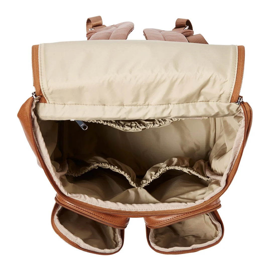 Nappy Backpack - Tan - Image 15