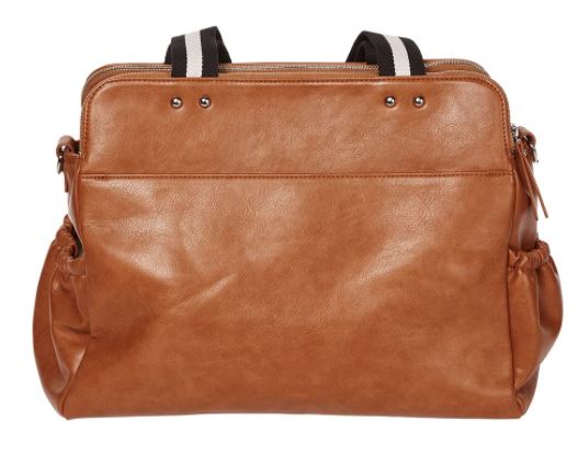 Tote Triple Compartment Nappy Bag - Tan - Image 6