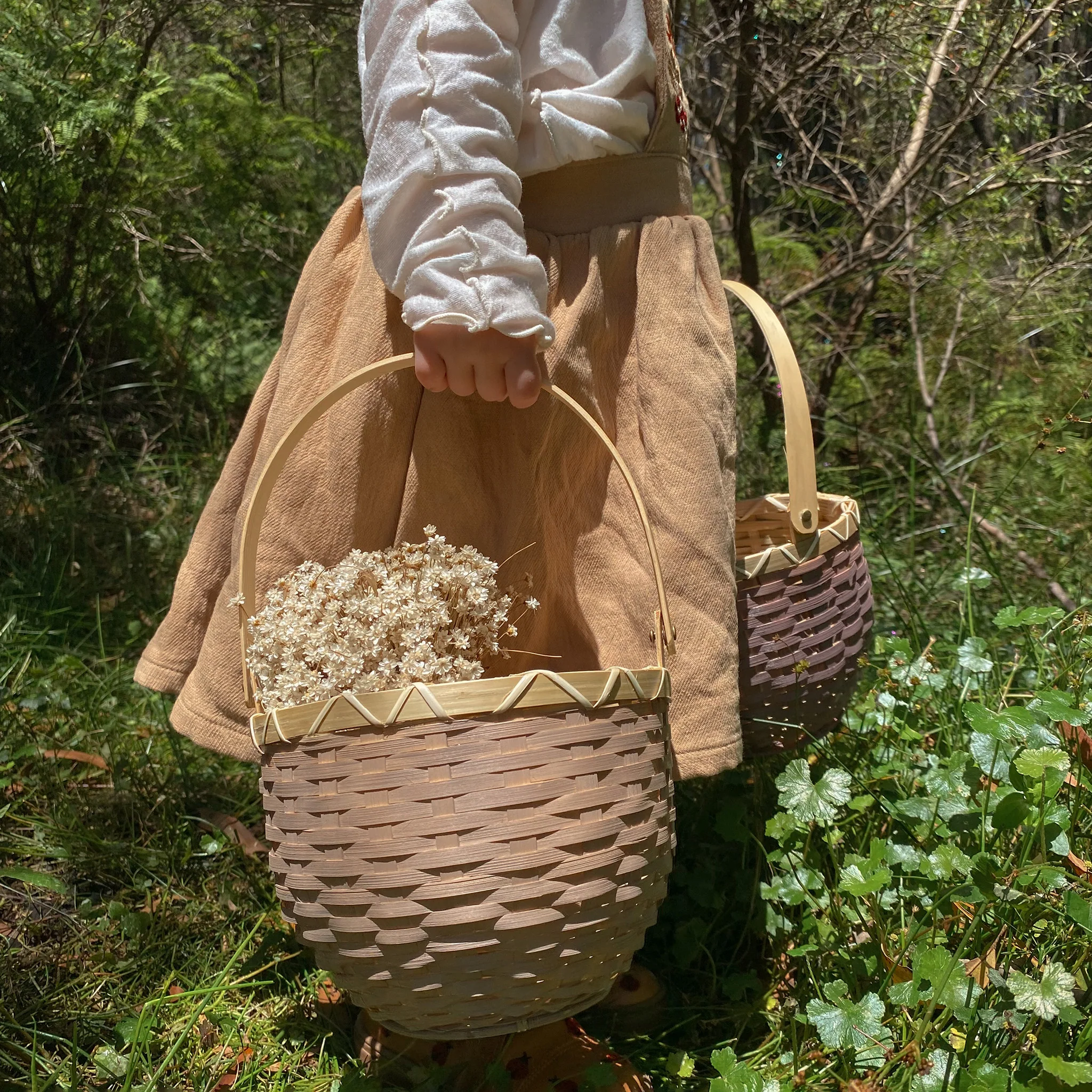 Blossom Basket Small - Light Grey - Image 4