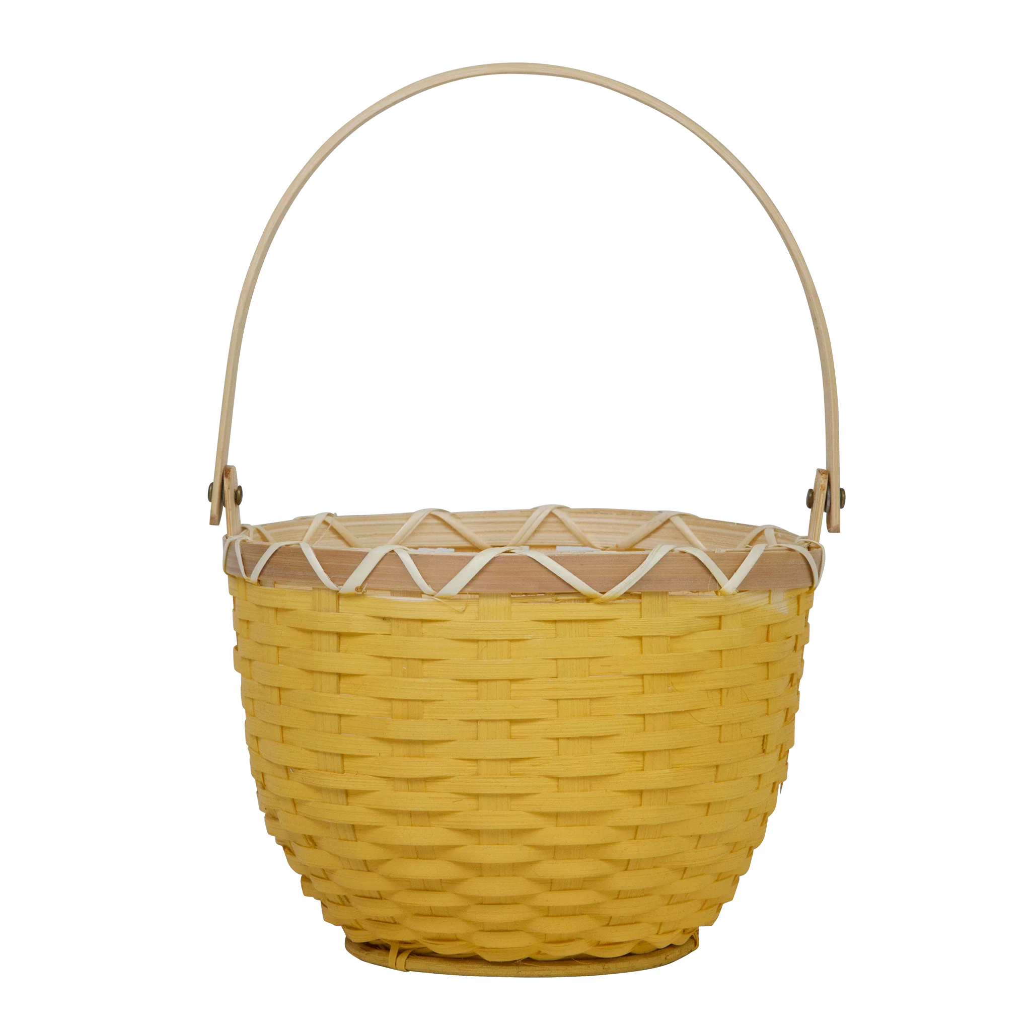 Blossom Basket Small - Mustard - Image 3
