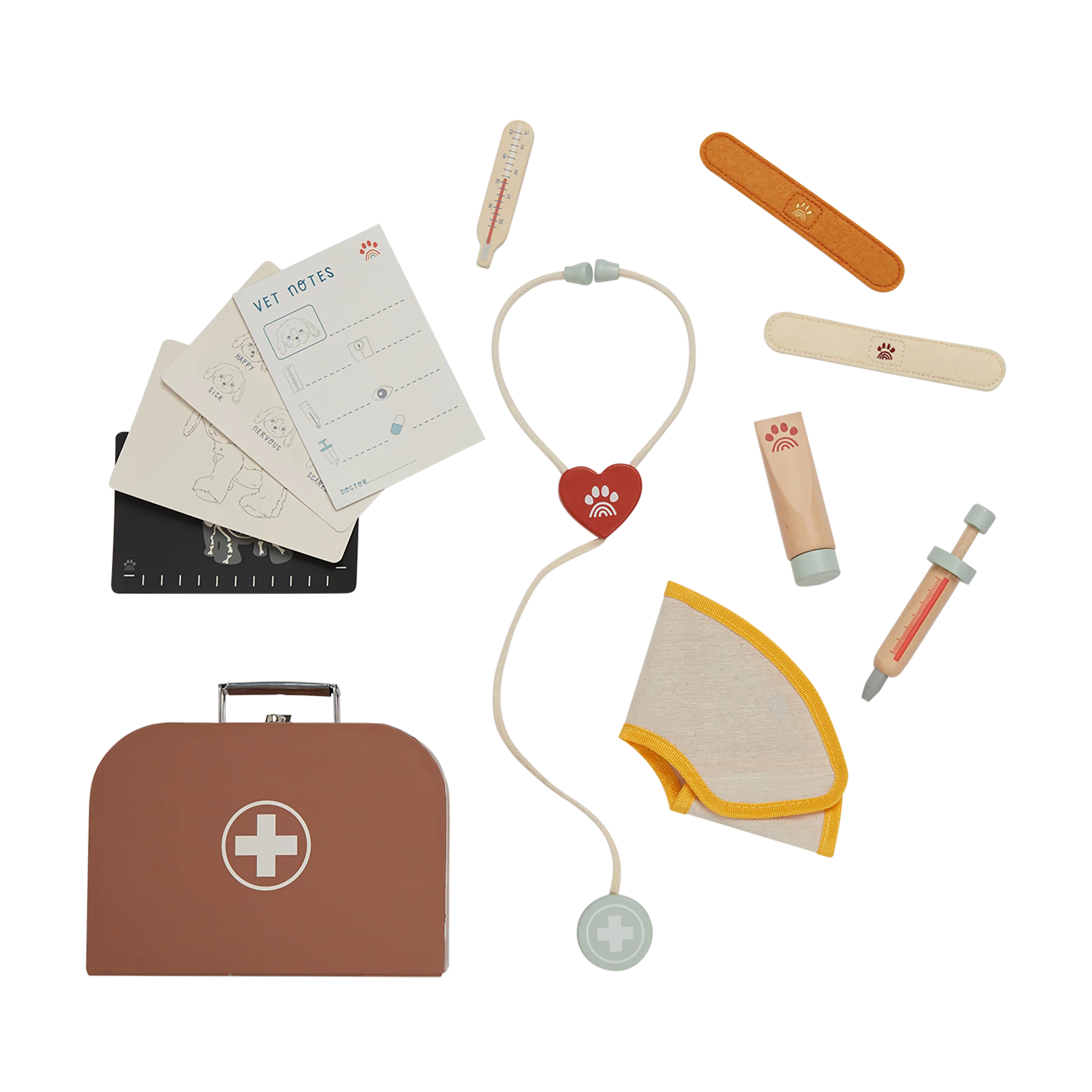 Dinkum Dogs Vet Set - Clay