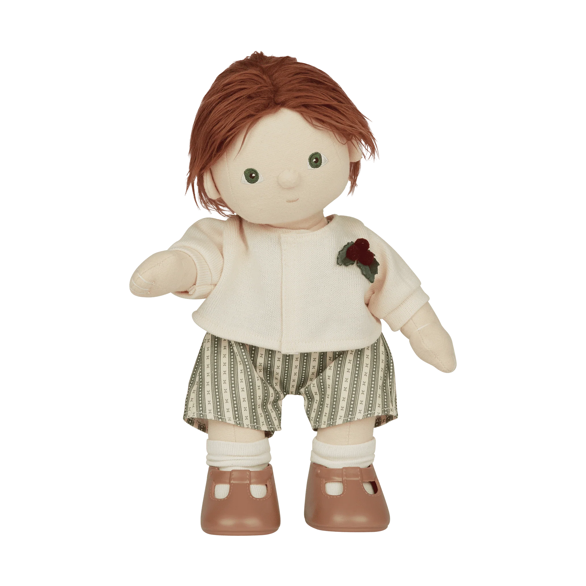 Dinkum Doll Cardigan and Romper Set - Holiday - Image 2