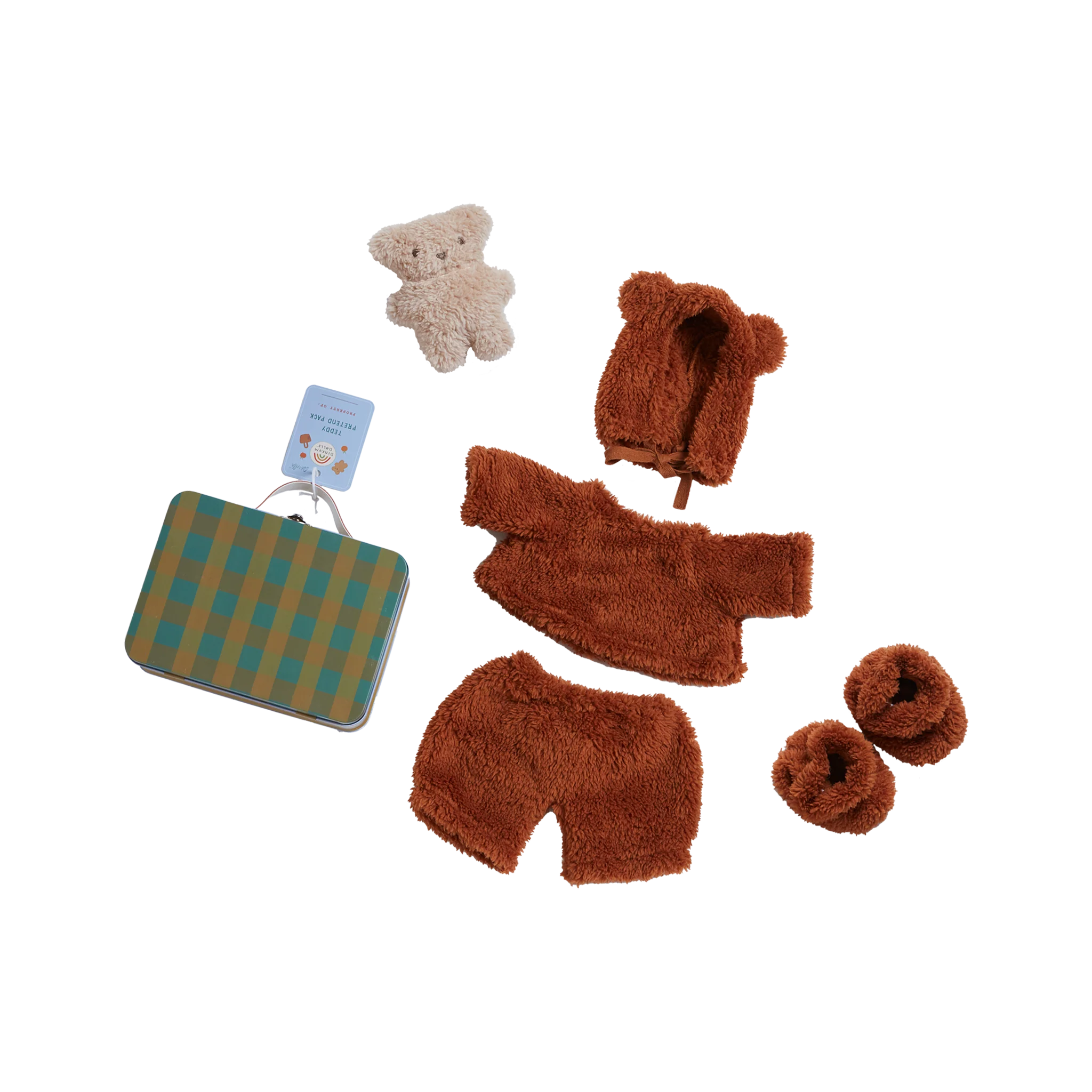 Dinkum Doll Pretend Pack - Teddy