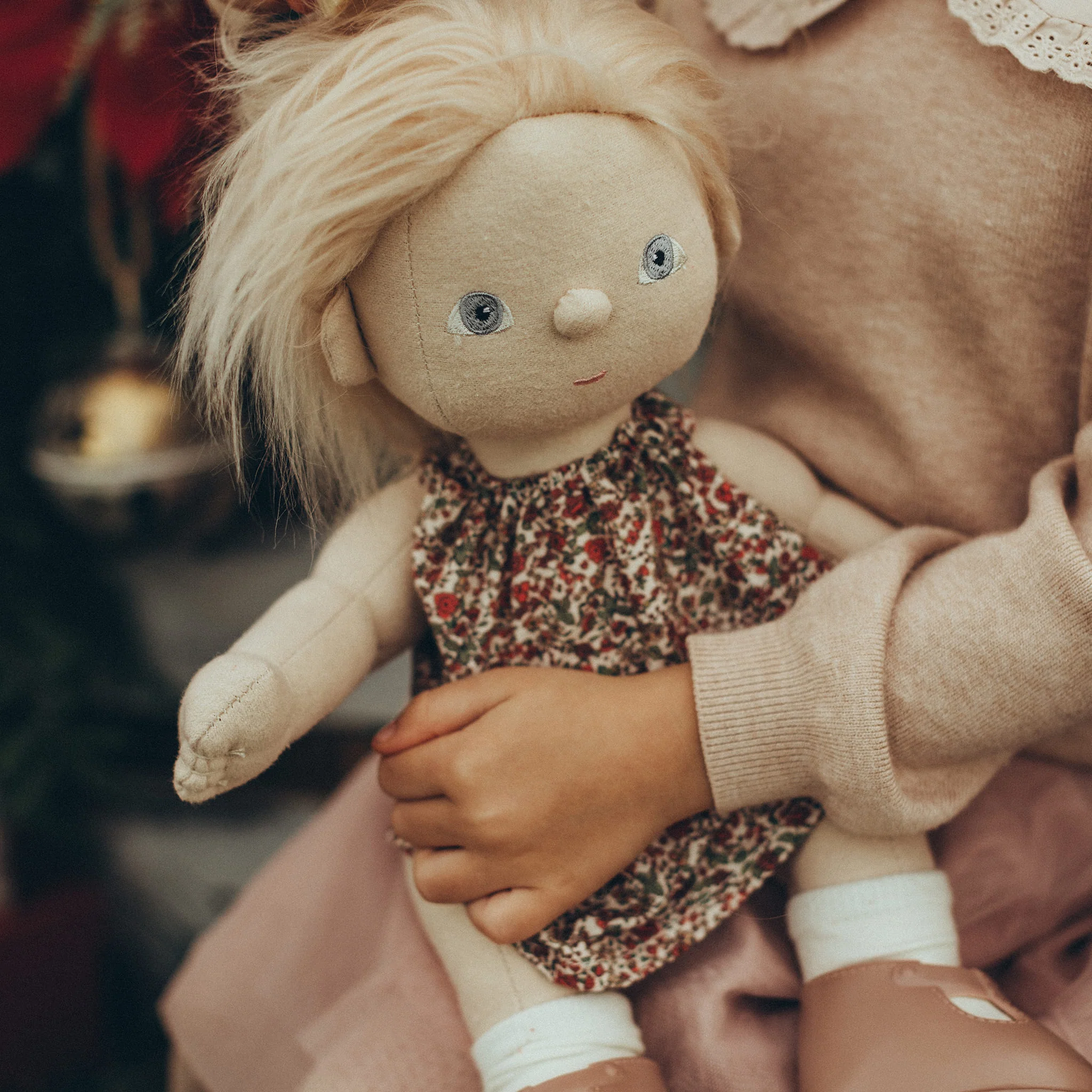 Dinkum Doll Una Dress Set - Holiday - Image 3