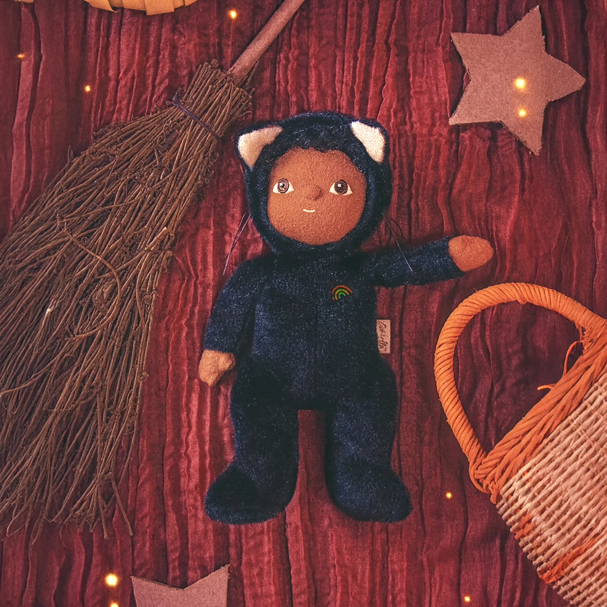 Dinky Dinkum Doll Carson Cat Black - Image 2