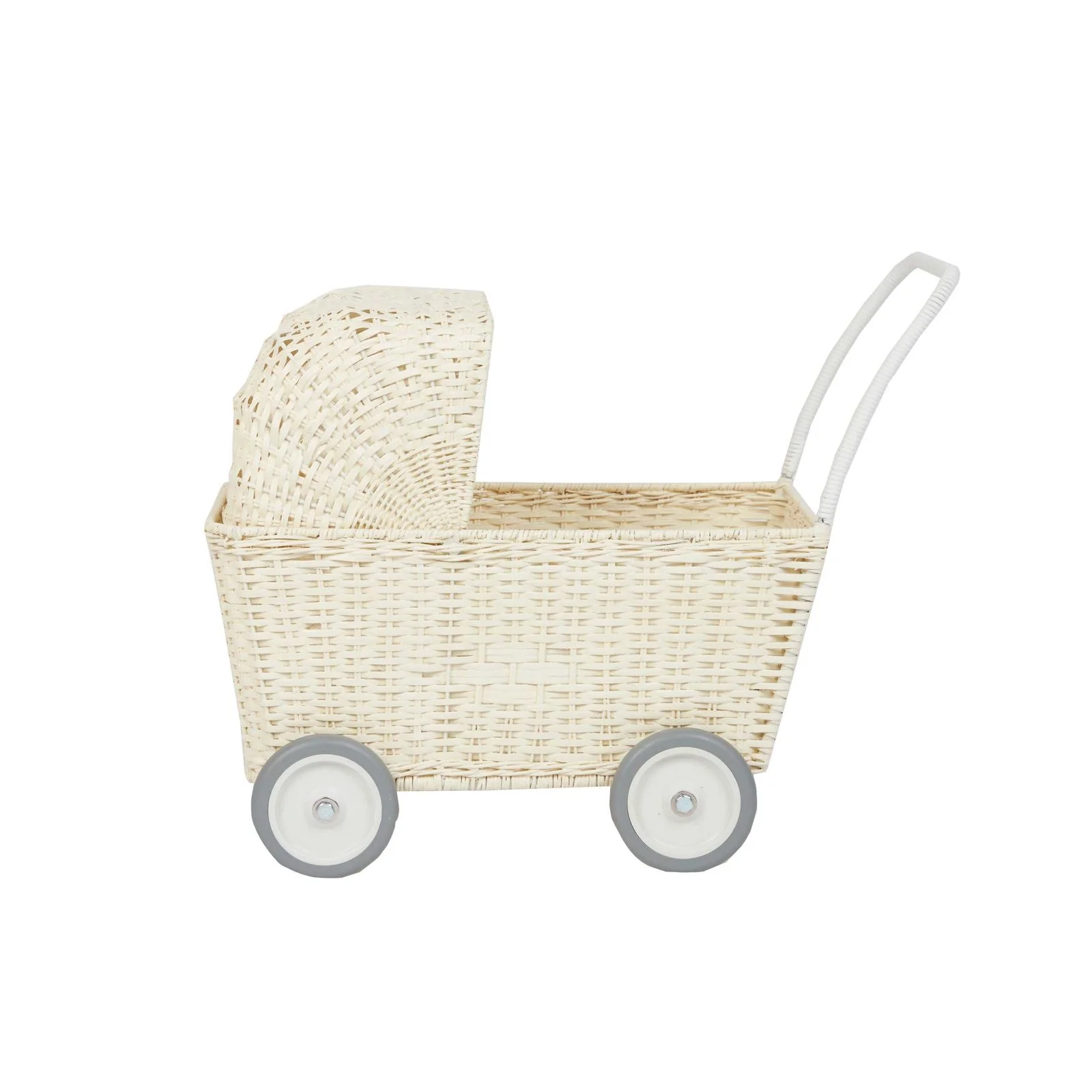 Rattan Strolley - Chalk - Image 2