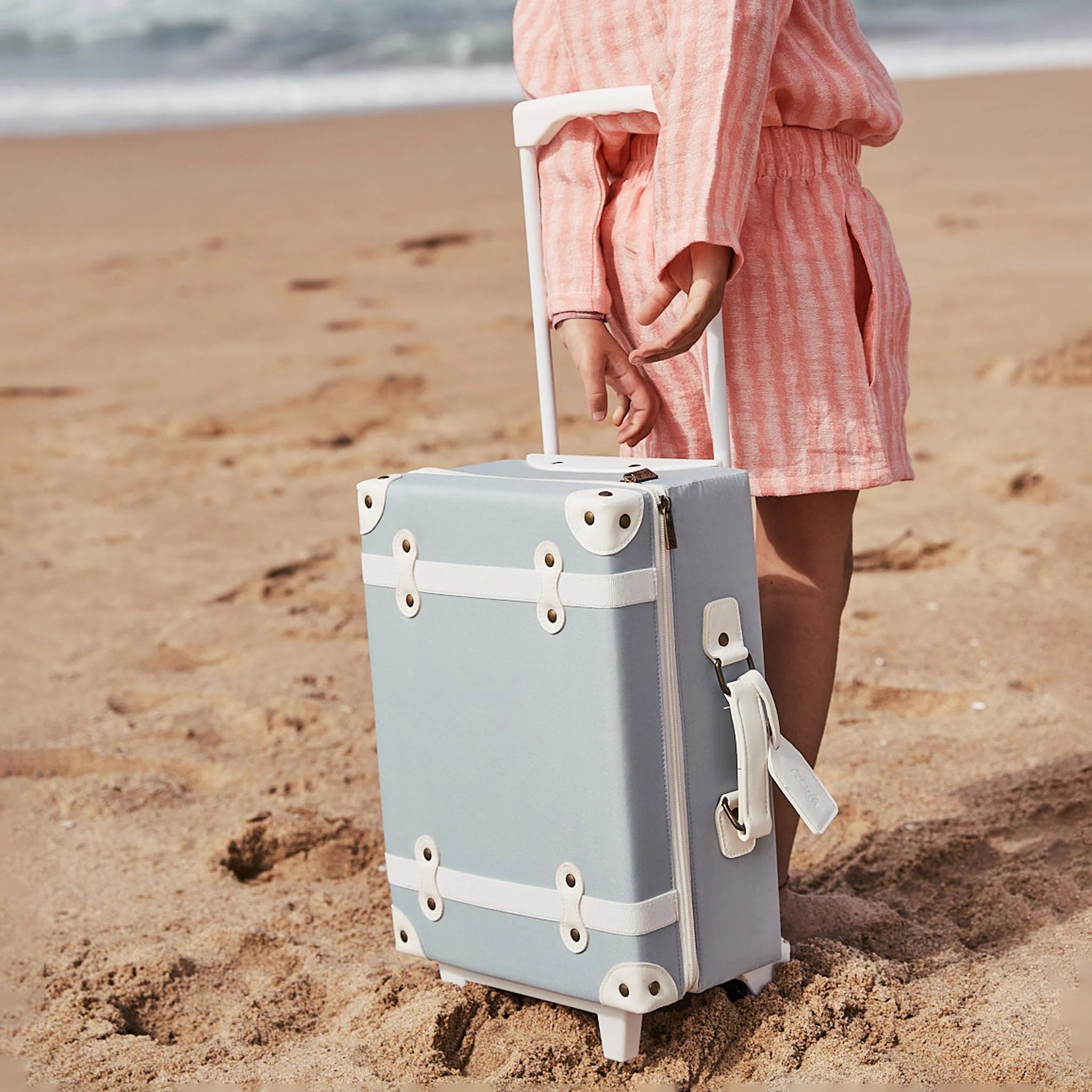 See-ya Suitcase - Steel Blue - Image 10