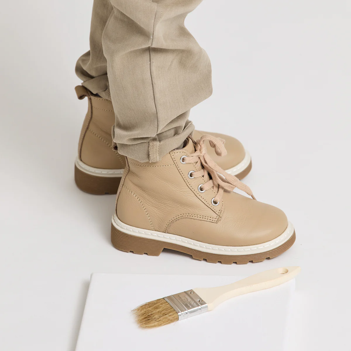 Pretty Brave London Boot - Camel - Image 4