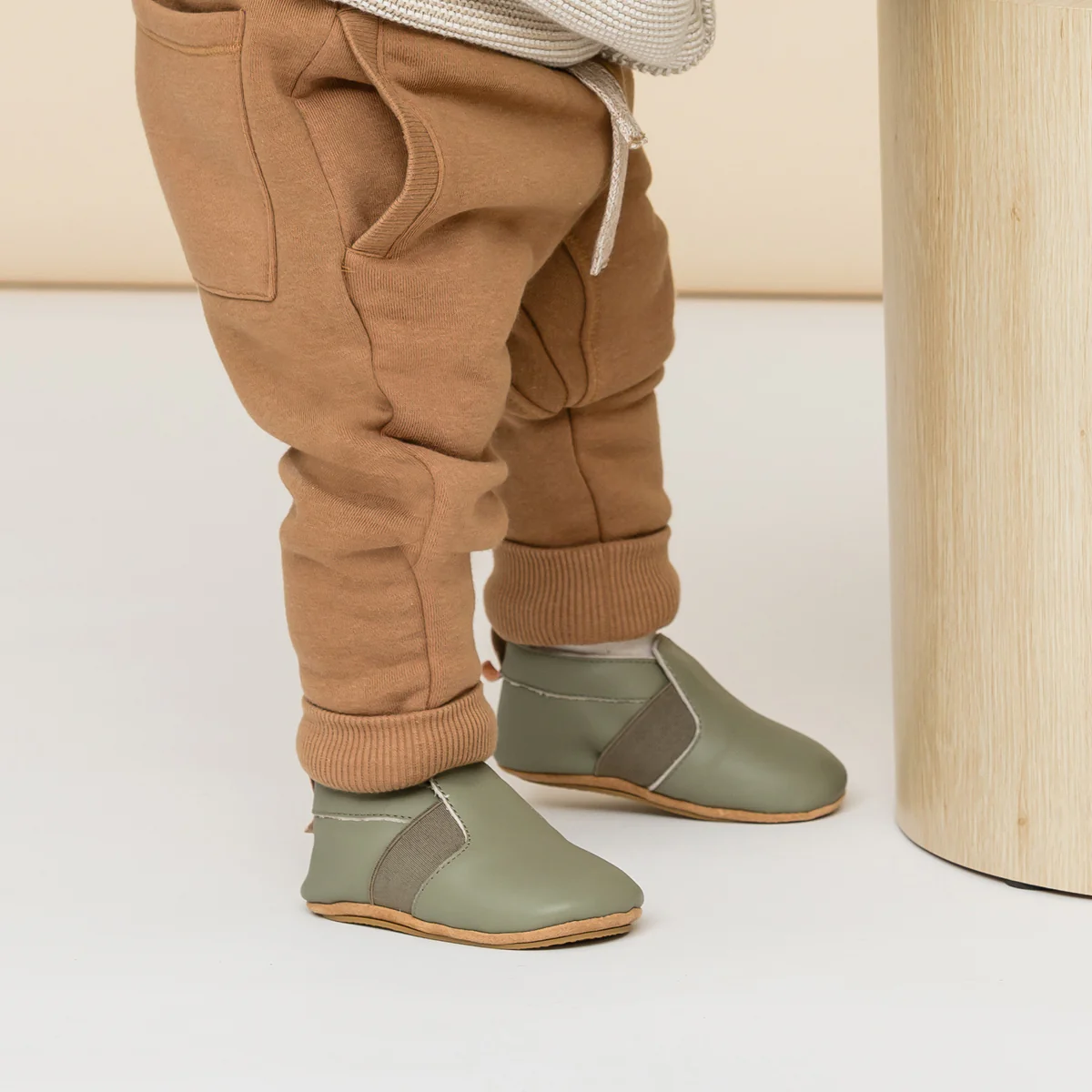 Baby Slip On - Khaki - Image 2